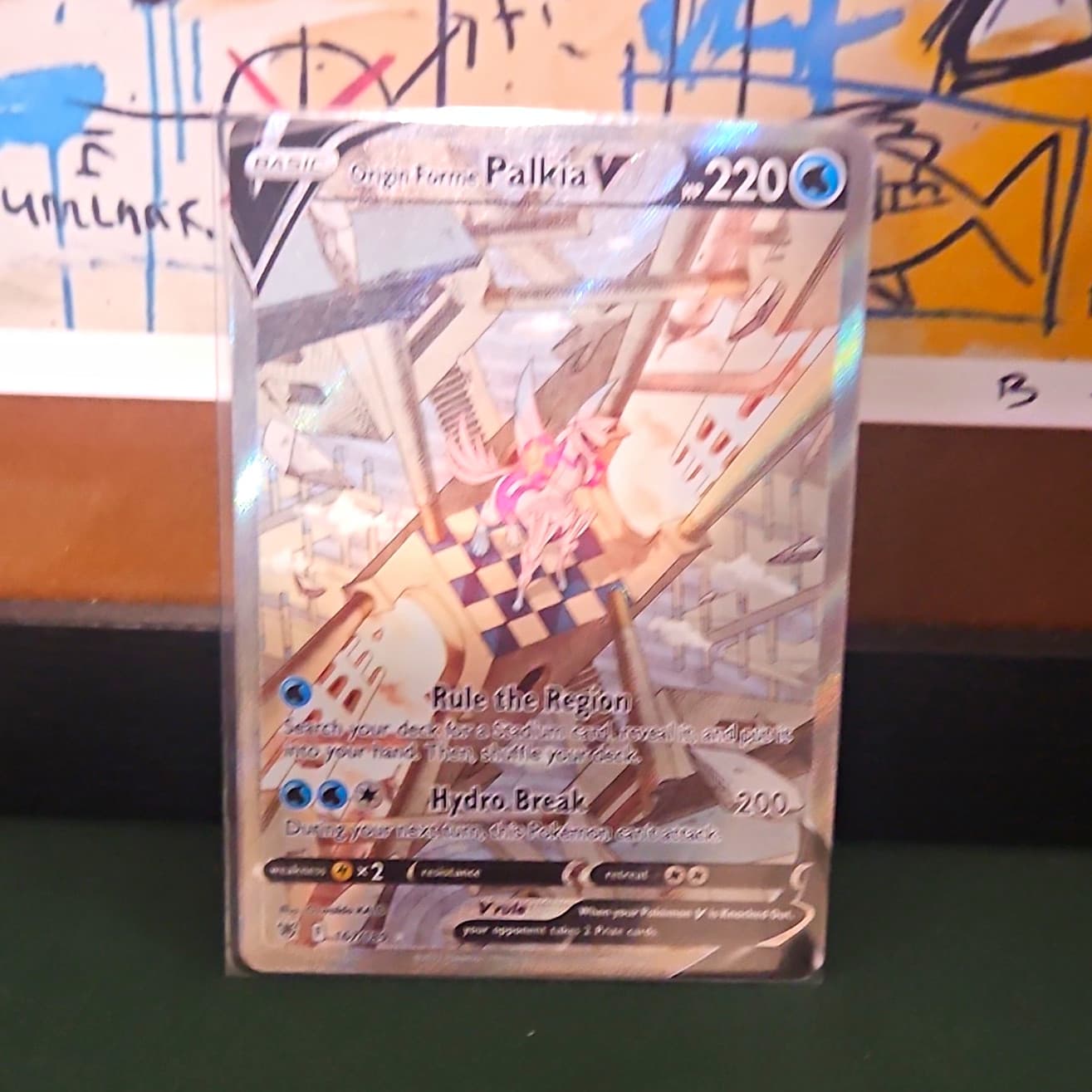 Pokemon TCG Origin Forme Palkia V 167/189 Astral Radiance Full Art Holo EN