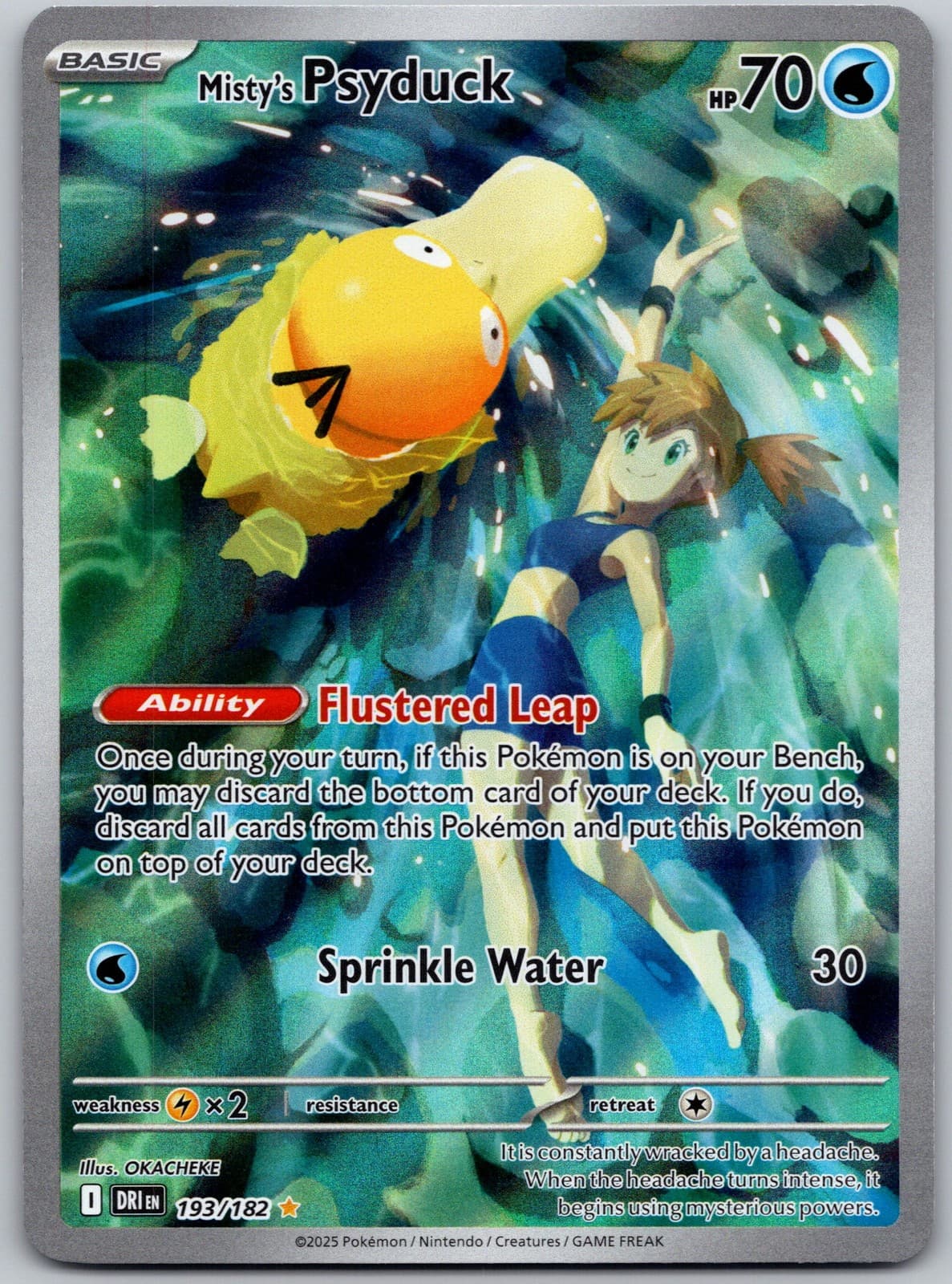 SV10: Destined Rivals #193/182 Misty's Psyduck