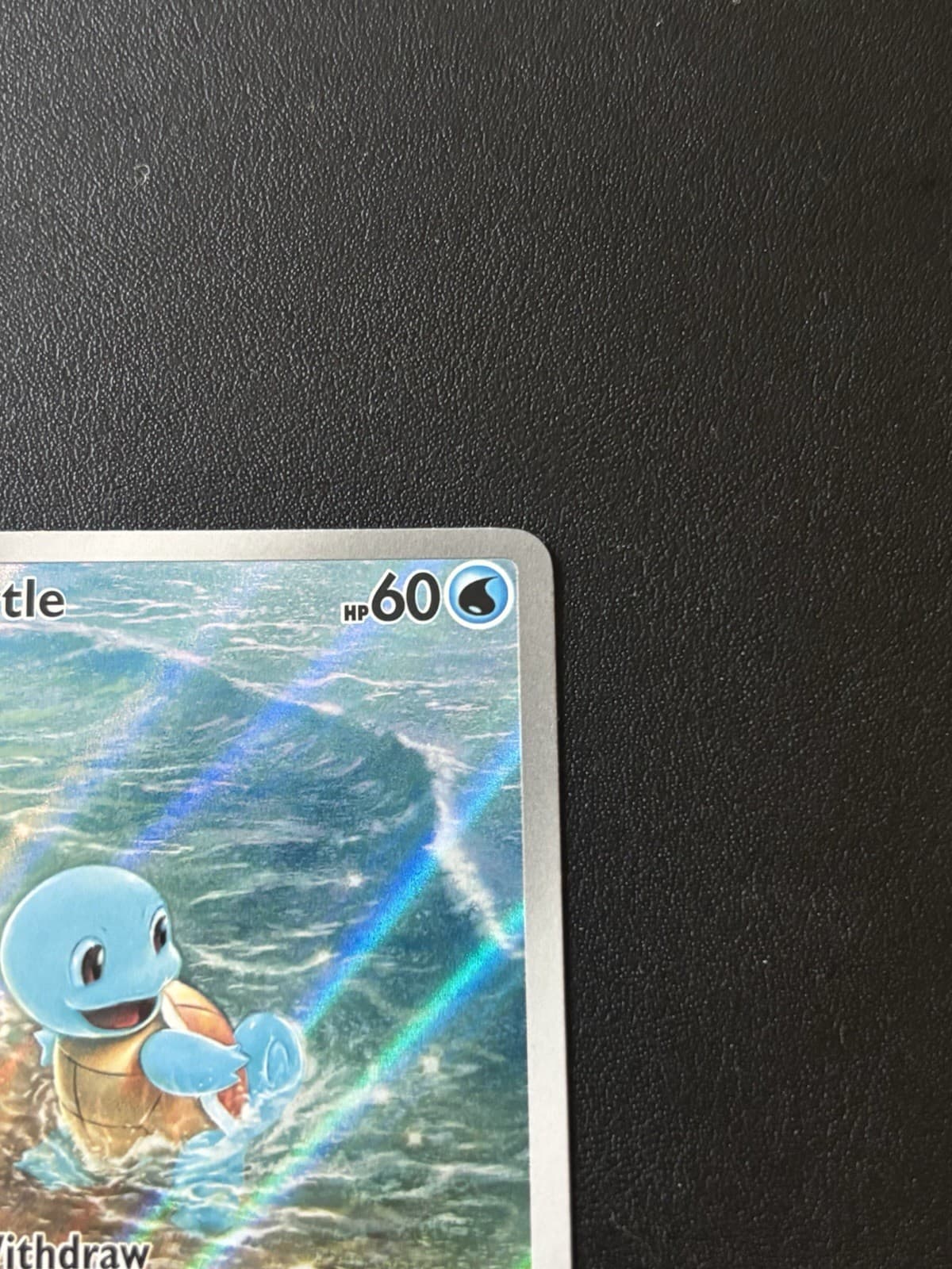 Squirtle 170/165 Scarlet & Violet 151 2023 Illustration Rare Full Art Holo EN