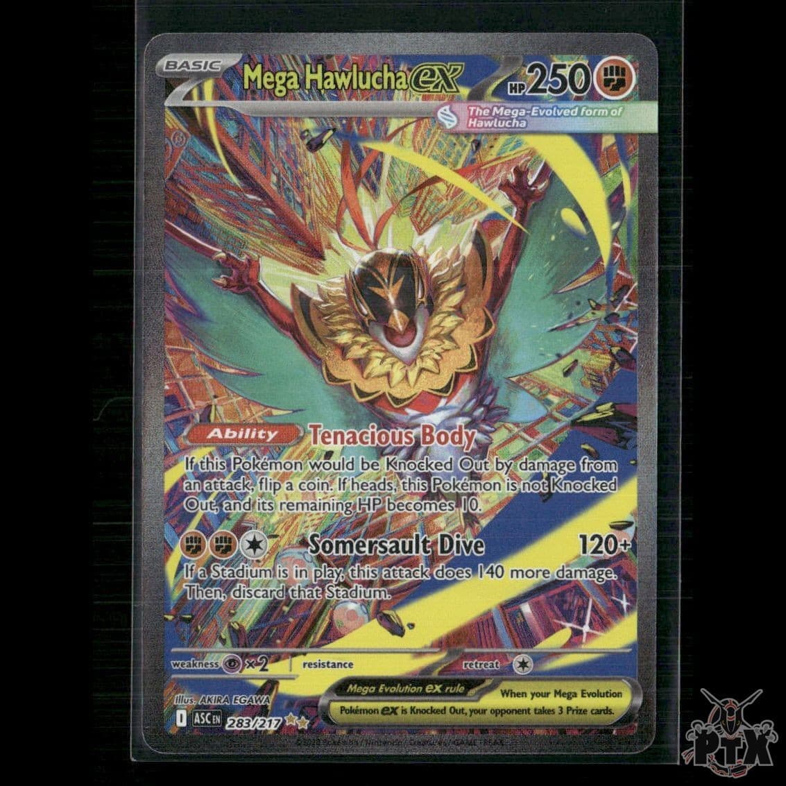 Mega Hawlucha ex 283/217 ME: Ascended Heroes NM Pokemon