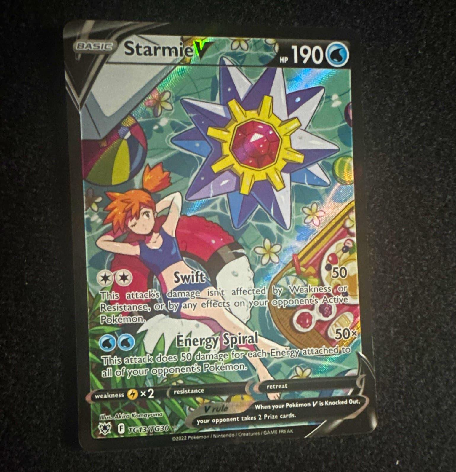 Pokemon Origin Forme Palkia V (Alternate Full Art) 167/189 Astral Radiance Holo