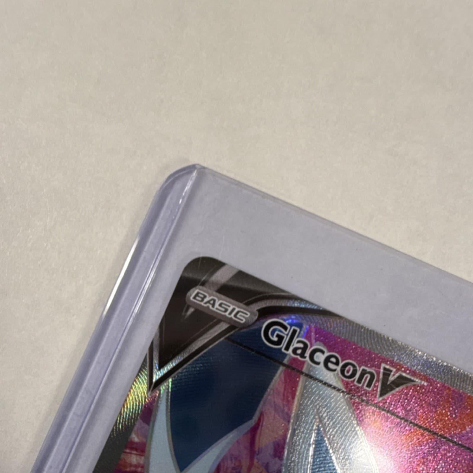 Pokémon Glaceon V 174/203 Ultra Rare Full Art Holo SWSH07 Evolving Skies