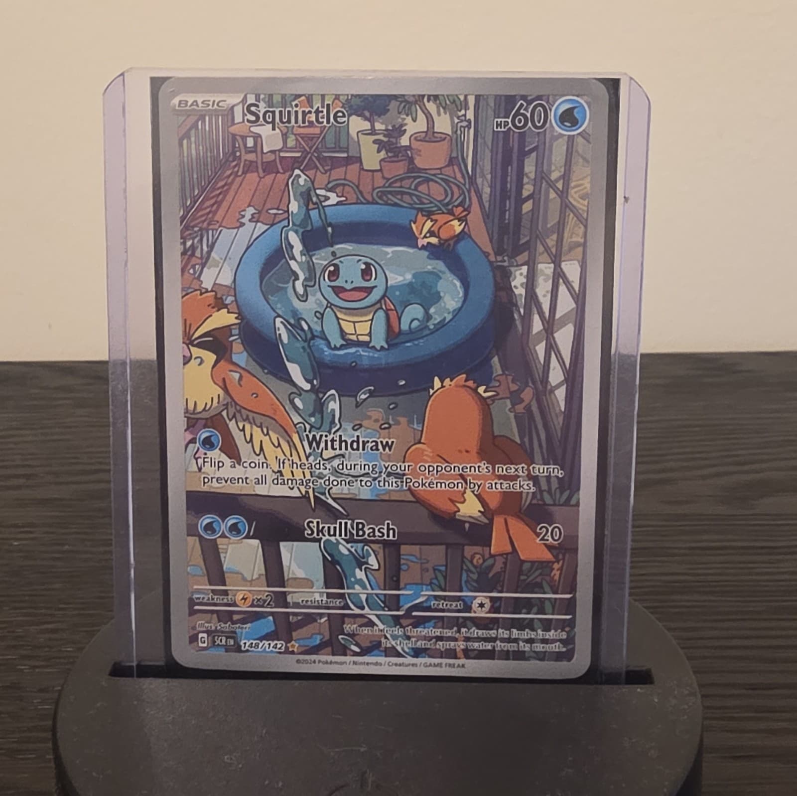 Squirtle 148/142 Sv07: Stellar Crown Holo
