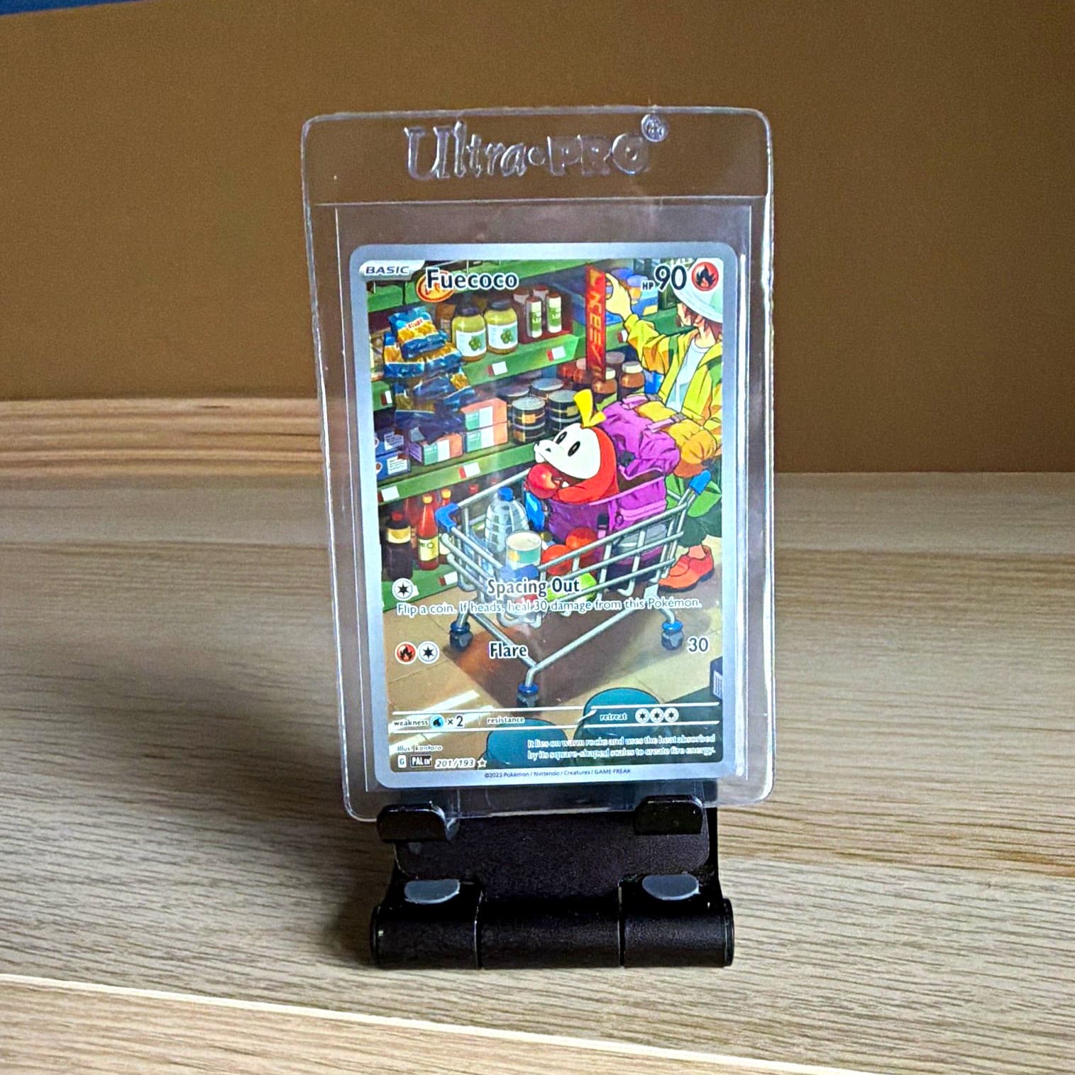 Pokémon Fuecoco 201/193 Illustration Rare Holo Sv02 Paldea Evolved English