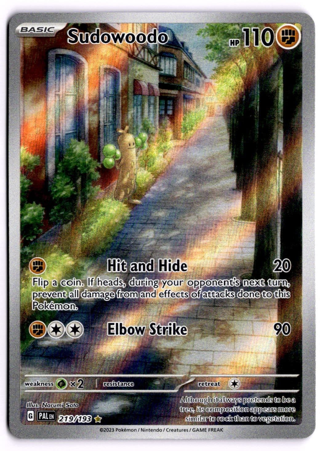 Sudowoodo [PAL - 219/193] Near Mint EN