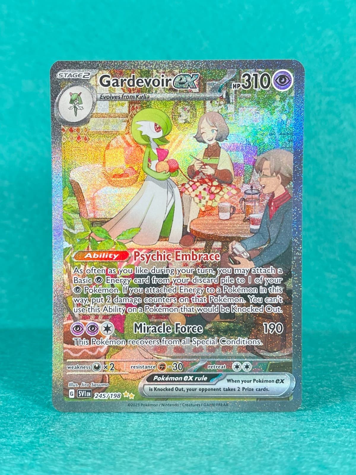 Gardevoir ex 245/198 Special Illustration Rare Scarlet & Violet Pokémon - NM/M