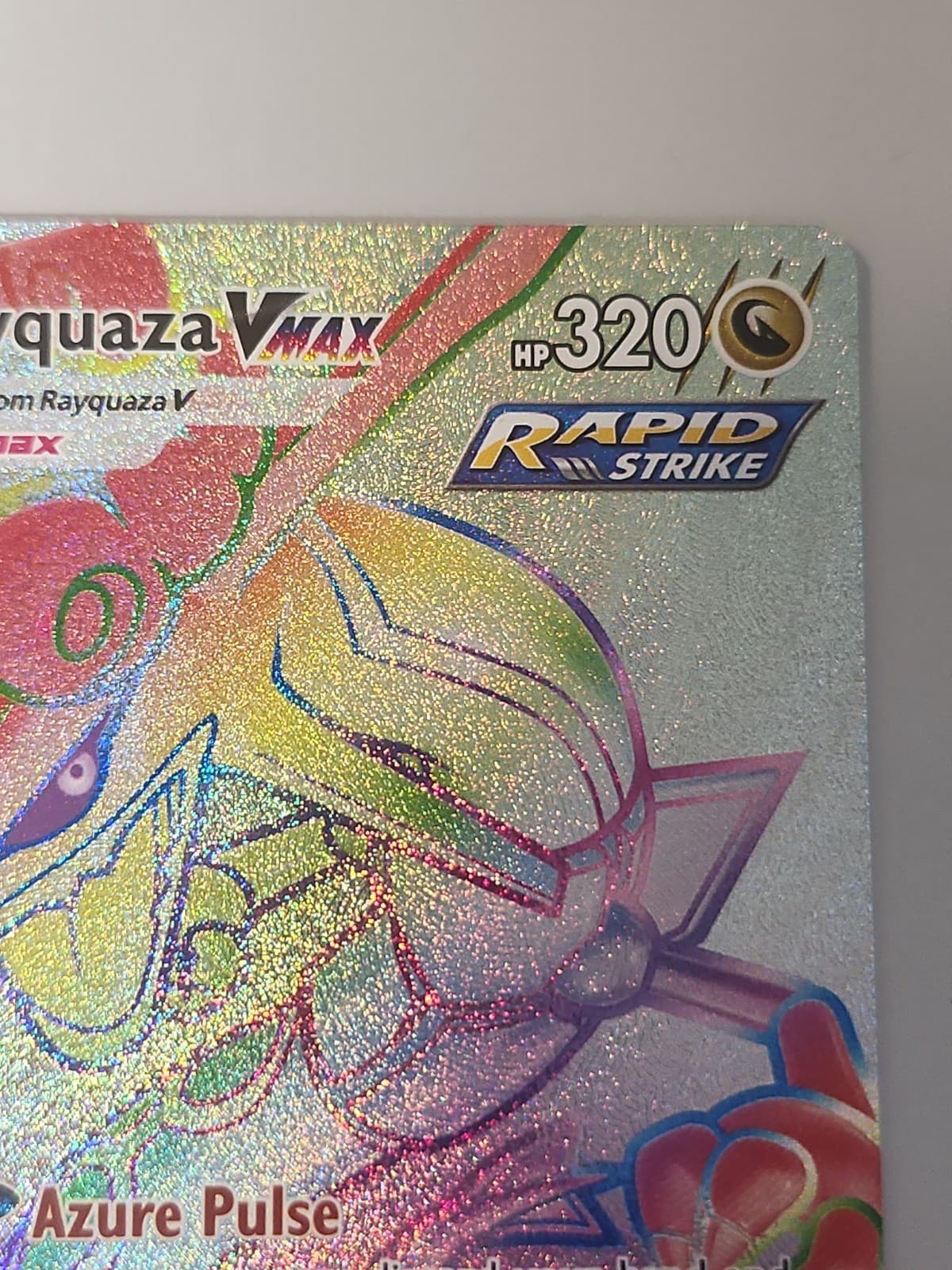 Rayquaza VMAX (Secret) Secret Rare Holo SWSH07: Evolving Skies 217/203 NM