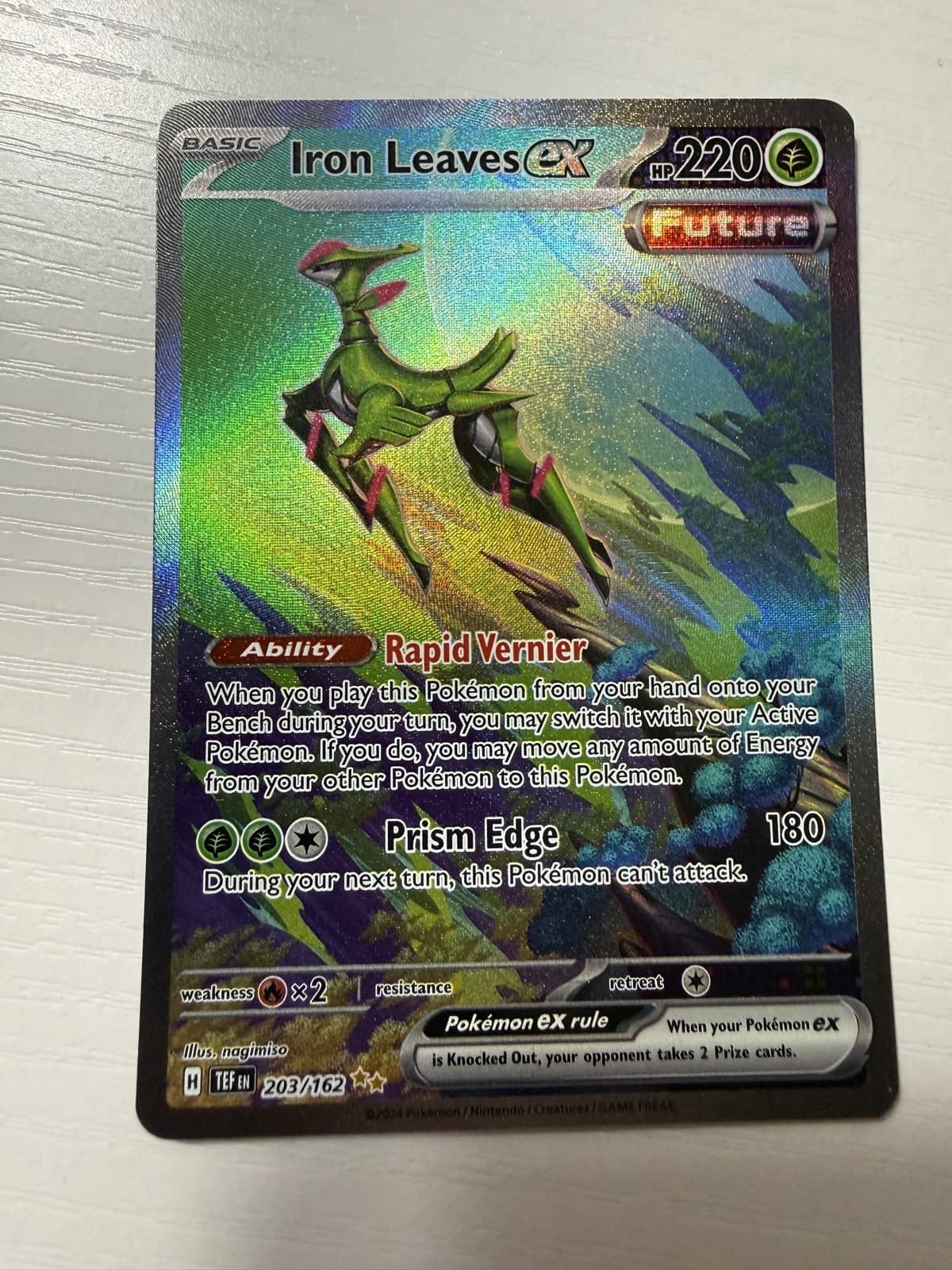 Iron Leaves ex 203/162 SV05: Temporal Forces Holo