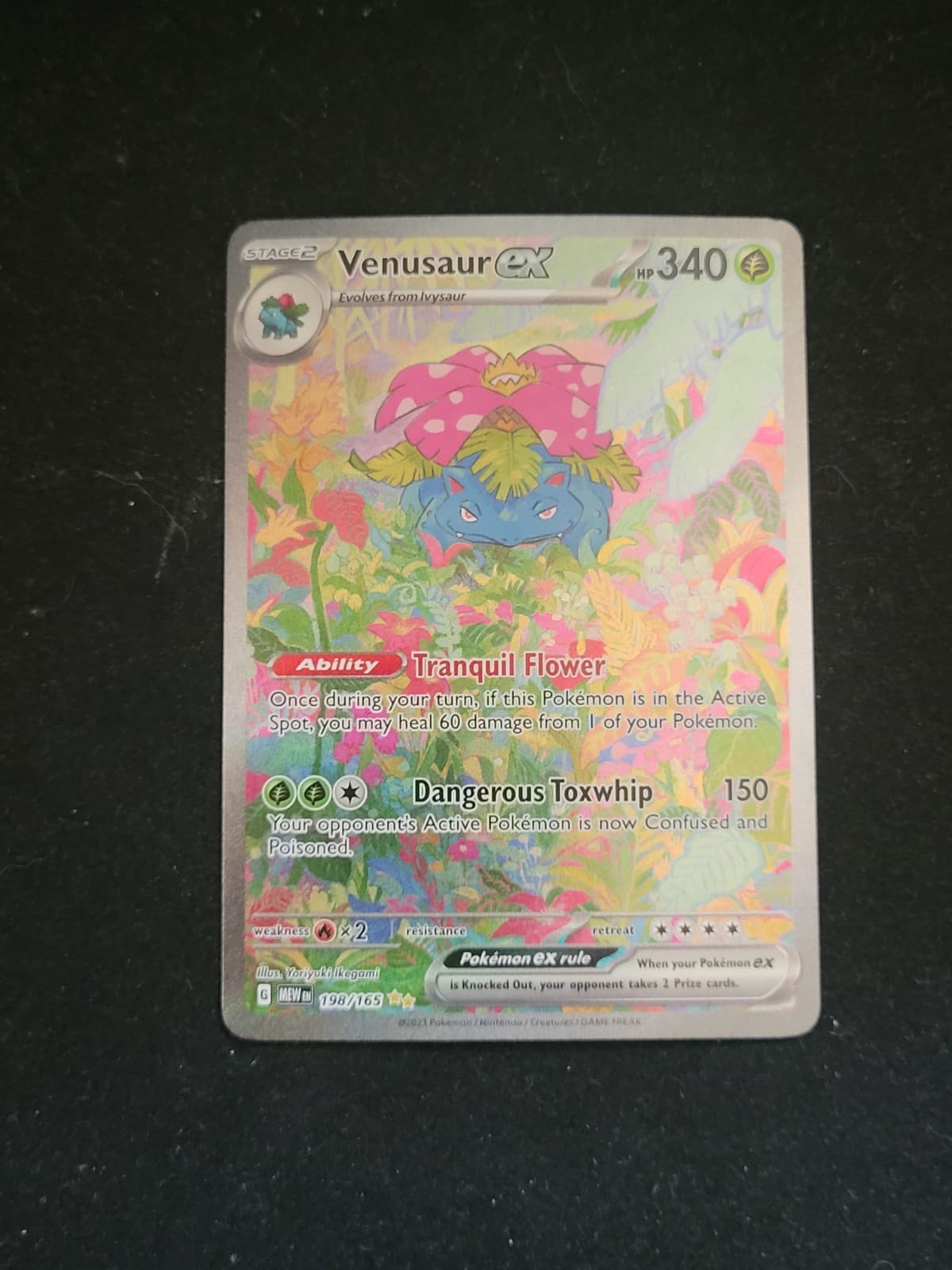 Pokémon Venusaur ex 198/165 Special Illustration Rare | 151