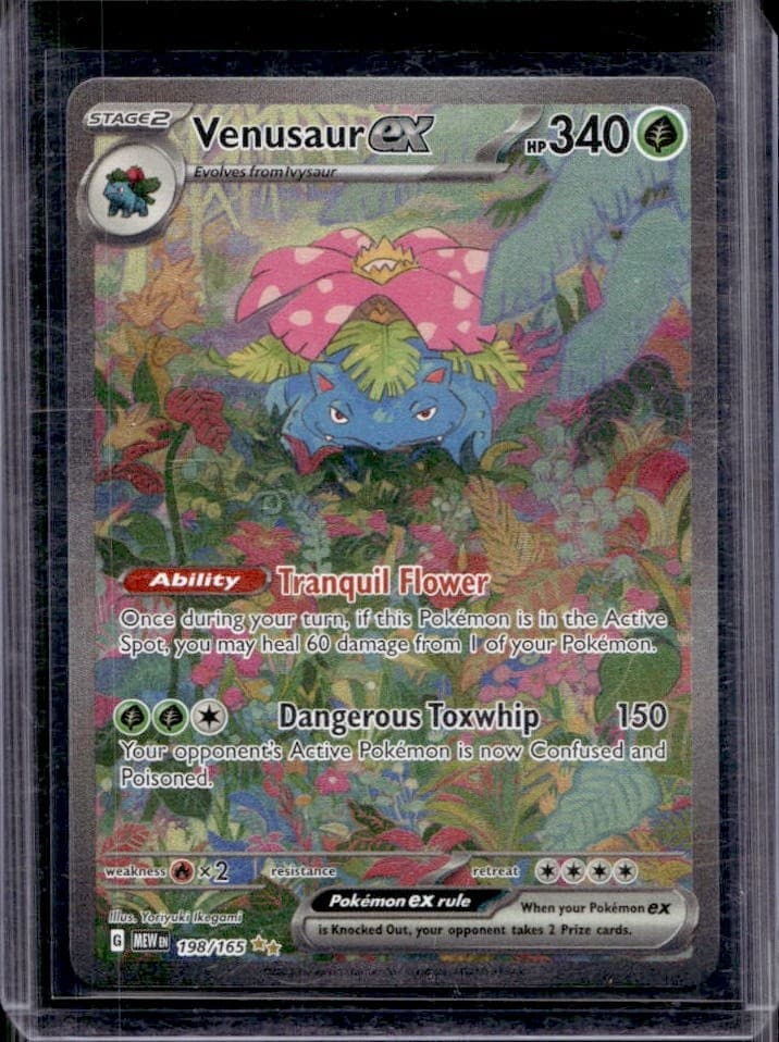 2023 Pokemon SV 151 Venusaur ex Special Illustration Rare #198/165