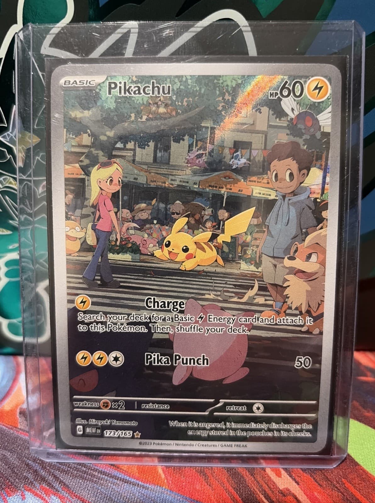 Pikachu 173/165 Sv: Scarlet & Violet 151 Holo