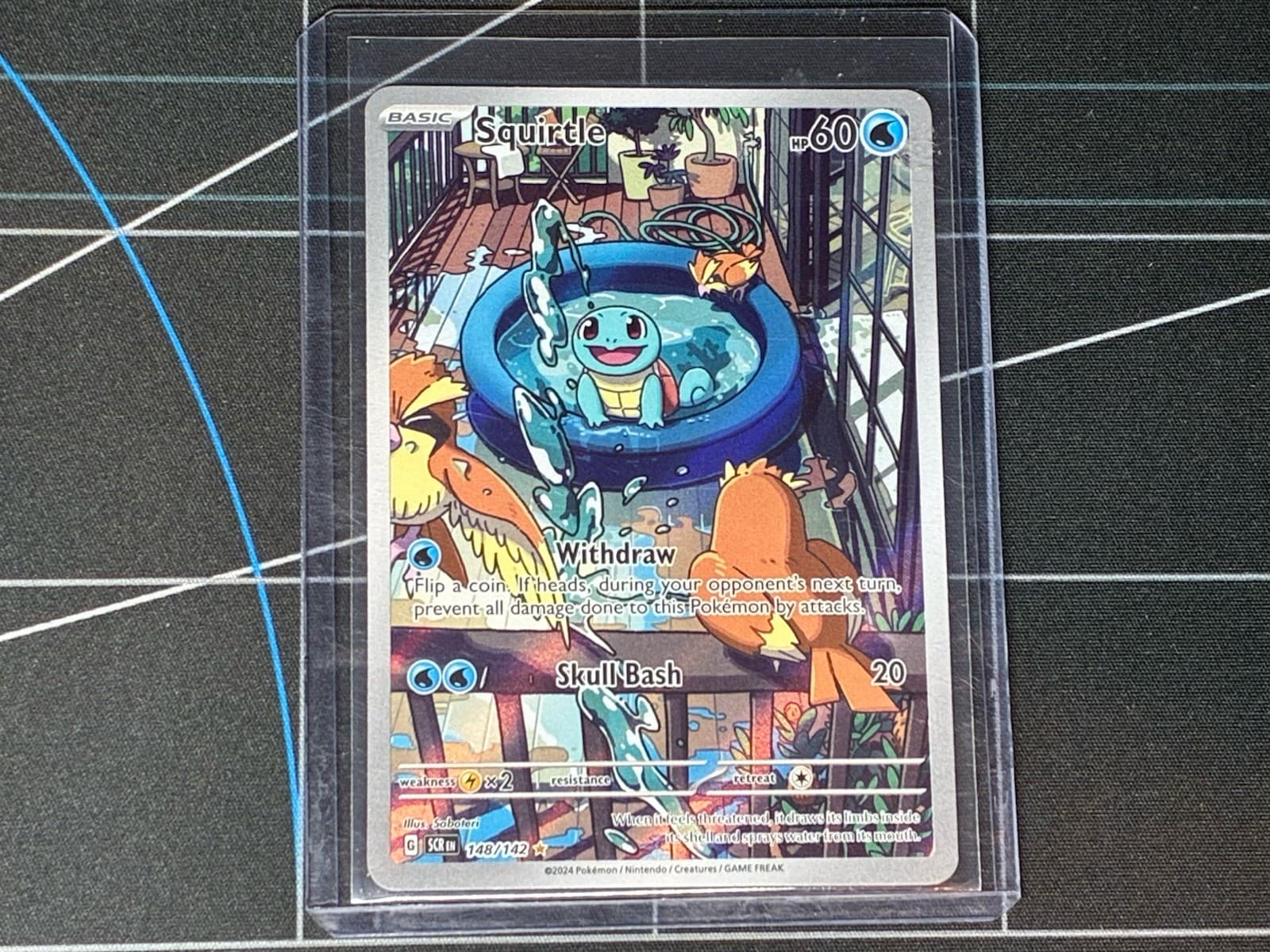 Squirtle 148/142 Sv07: Stellar Crown Holo