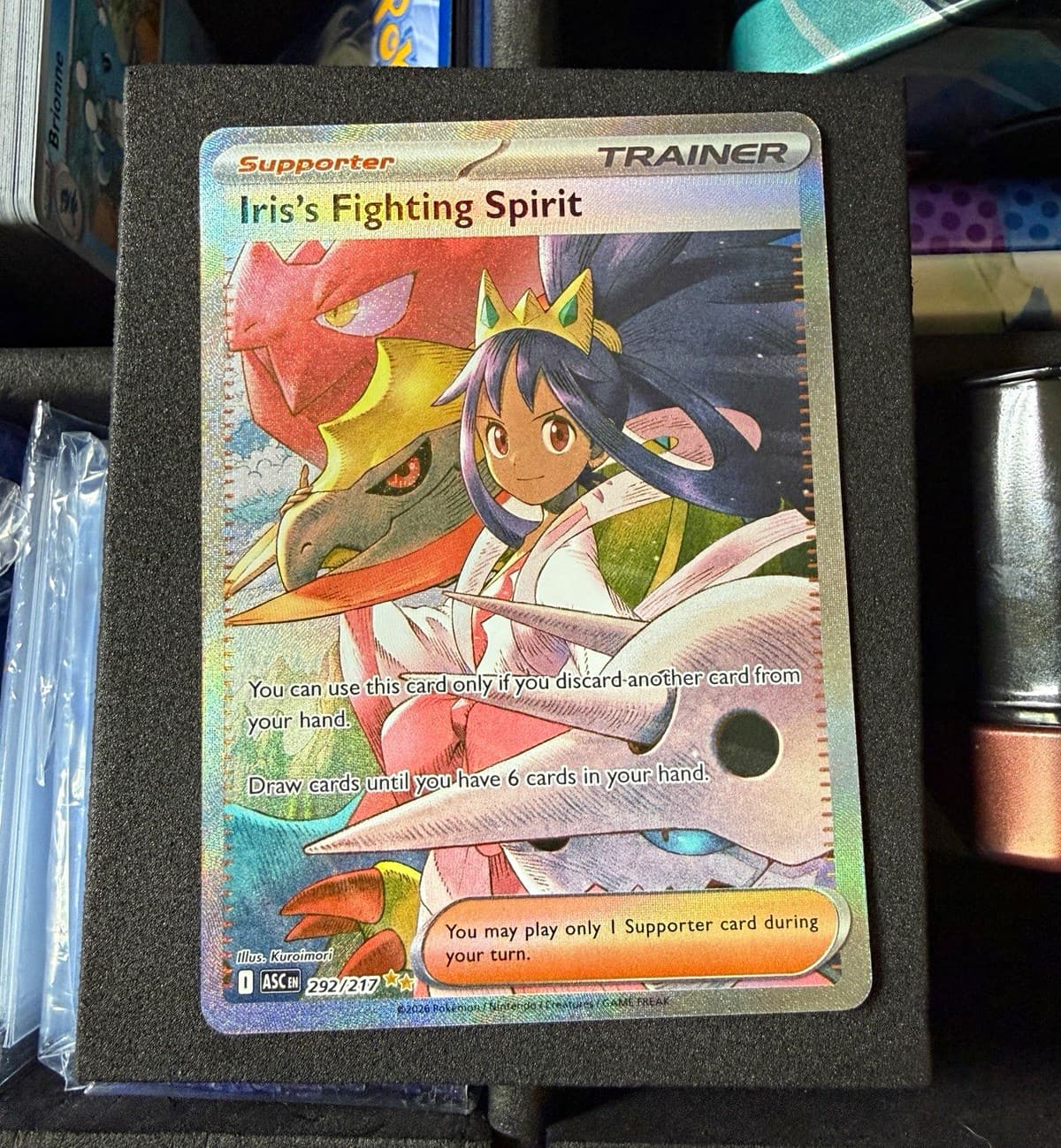 Iris's Fighting Spirit • 292/217 • Special Illustration Rare - Ascended Heroes