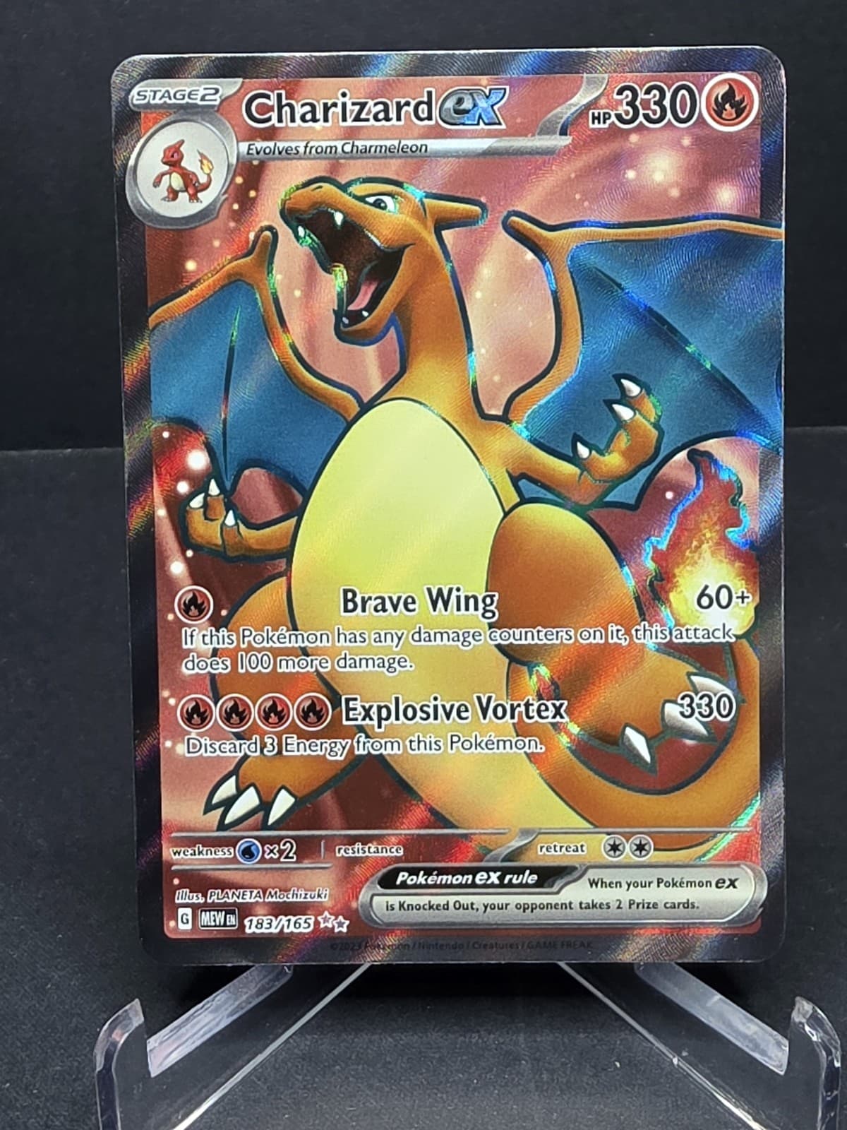 Charizard ex 183/165 Sv: Scarlet & Violet 151 Ultra Rare