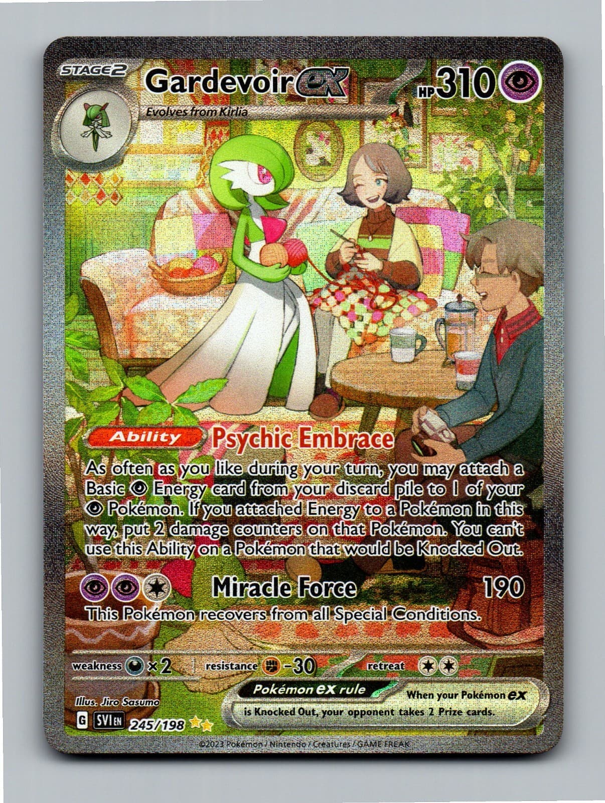 Gardevoir ex 245/198 Scarlet & Violet Holo SIR NM/M