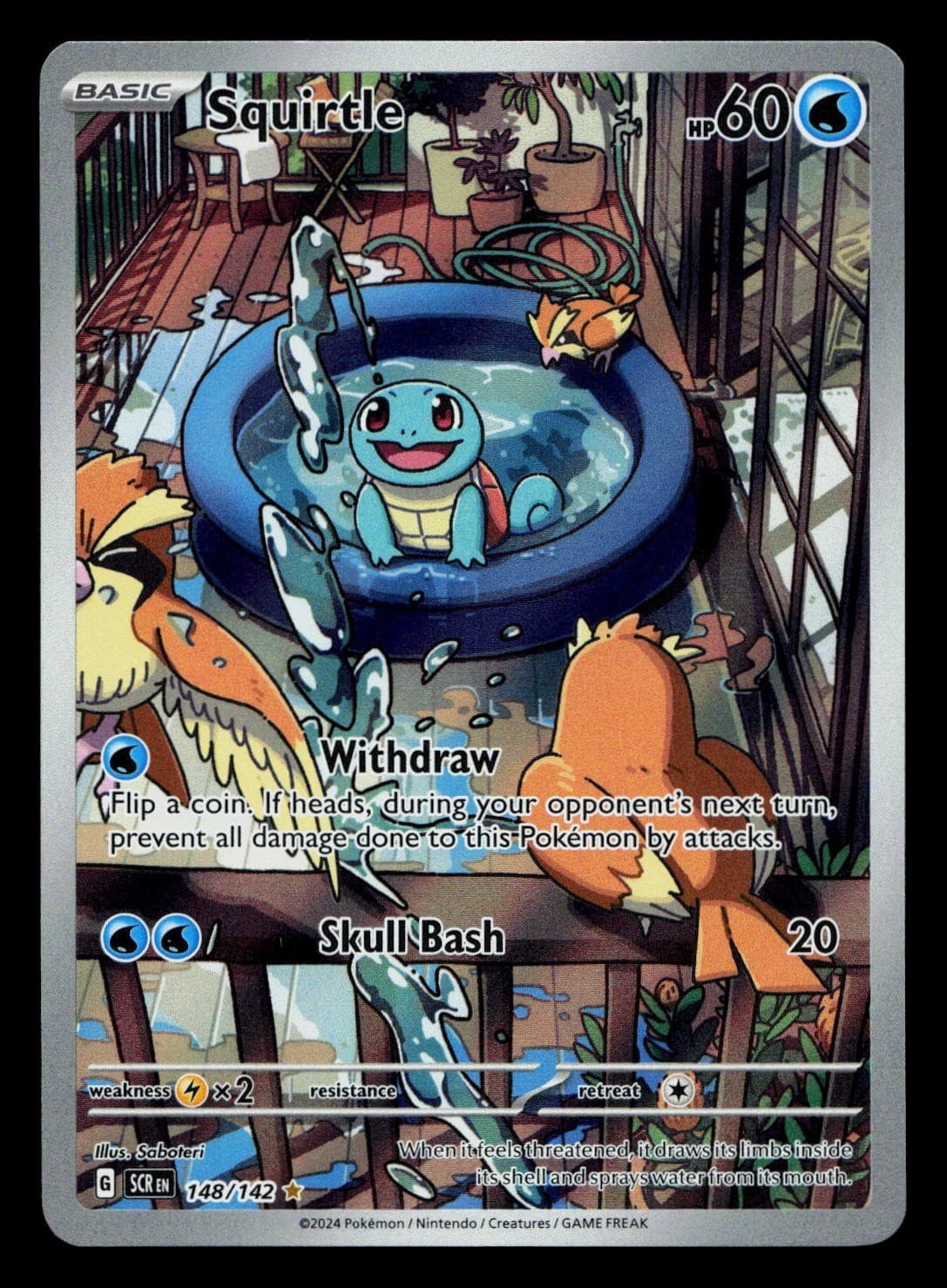 SV07: Stellar Crown #148/142 Squirtle #2