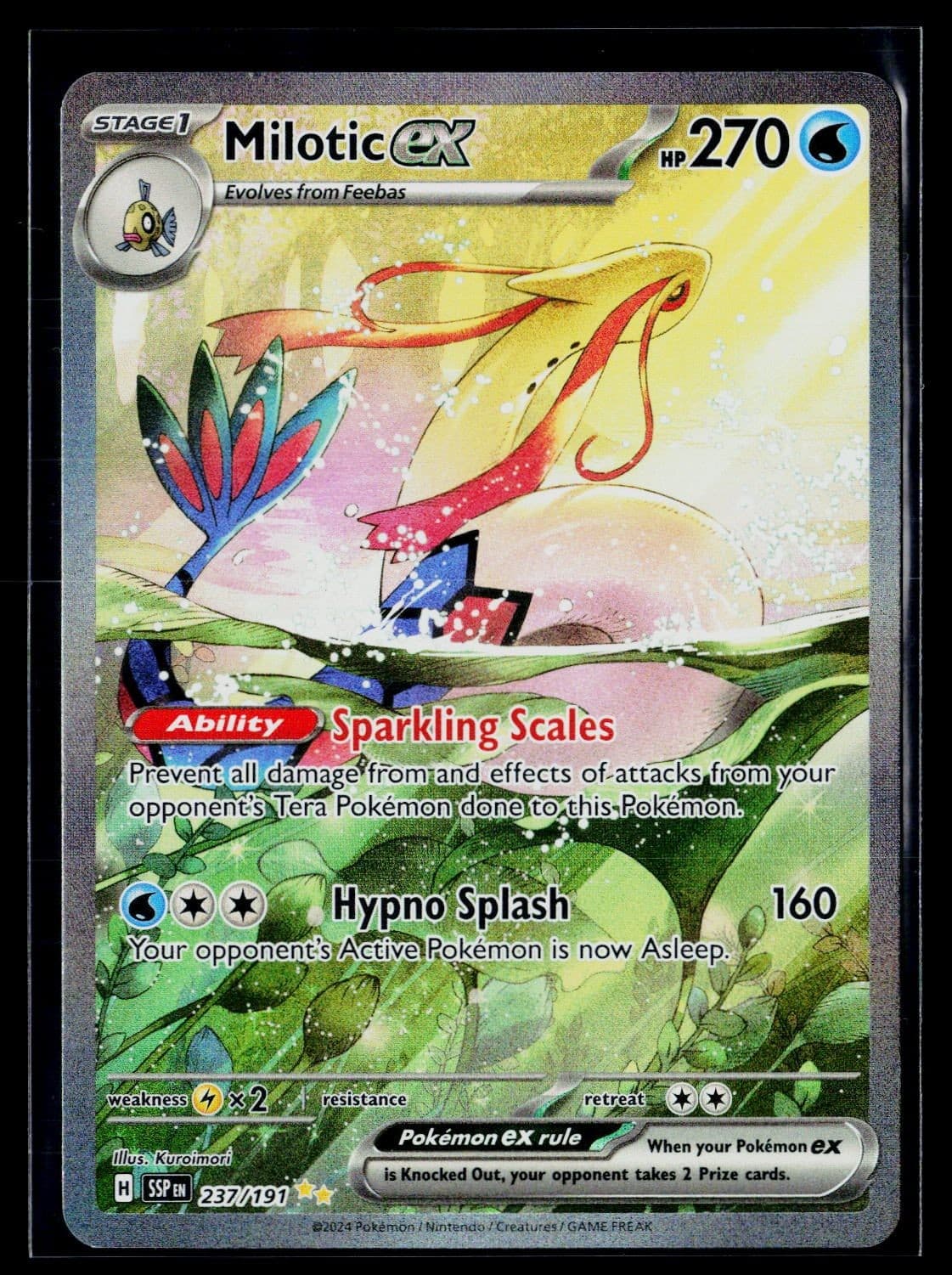 Milotic ex Holofoil [SSP - 237/191]NM
