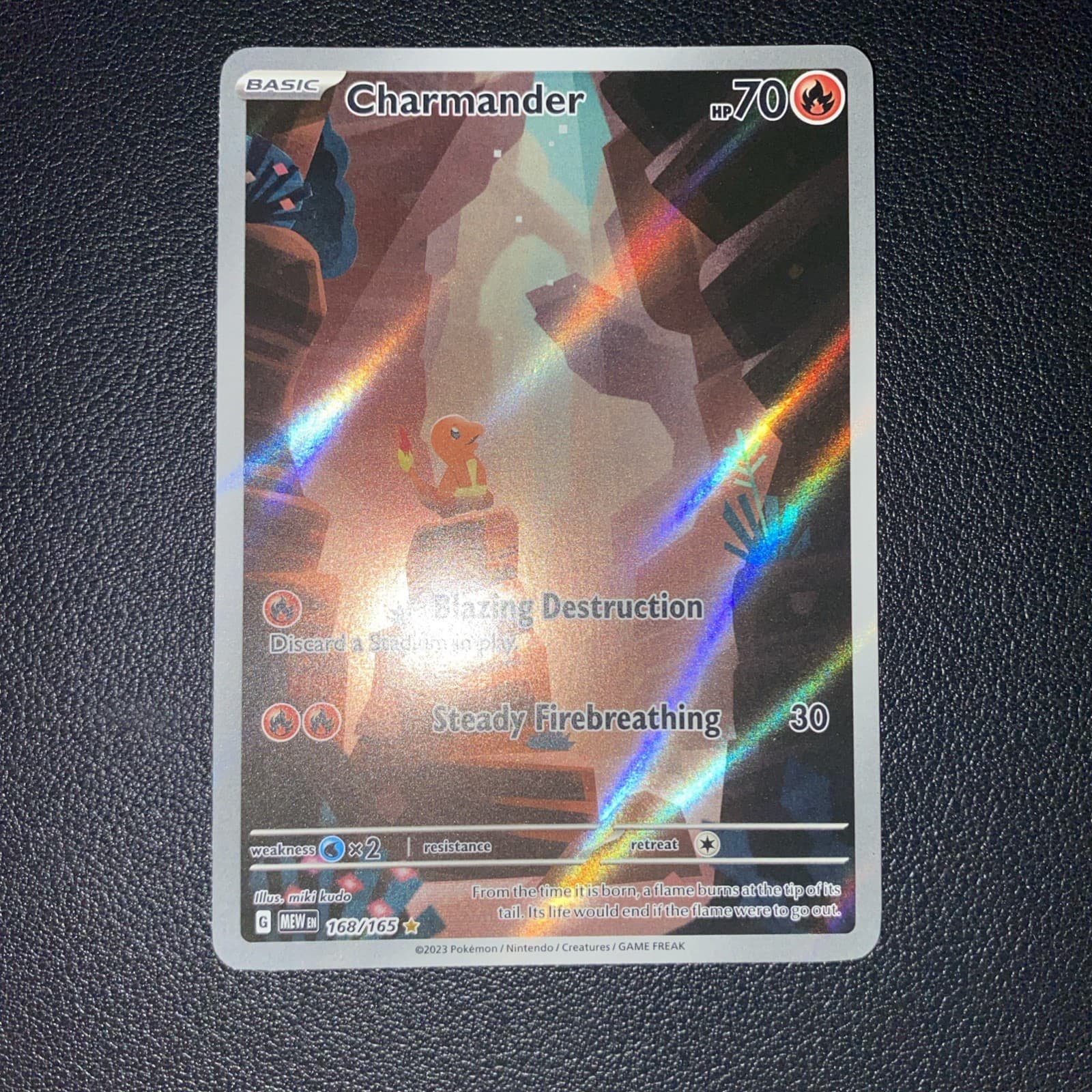 Charmander 168/165 Sv: Scarlet & Violet 151 Holo NM