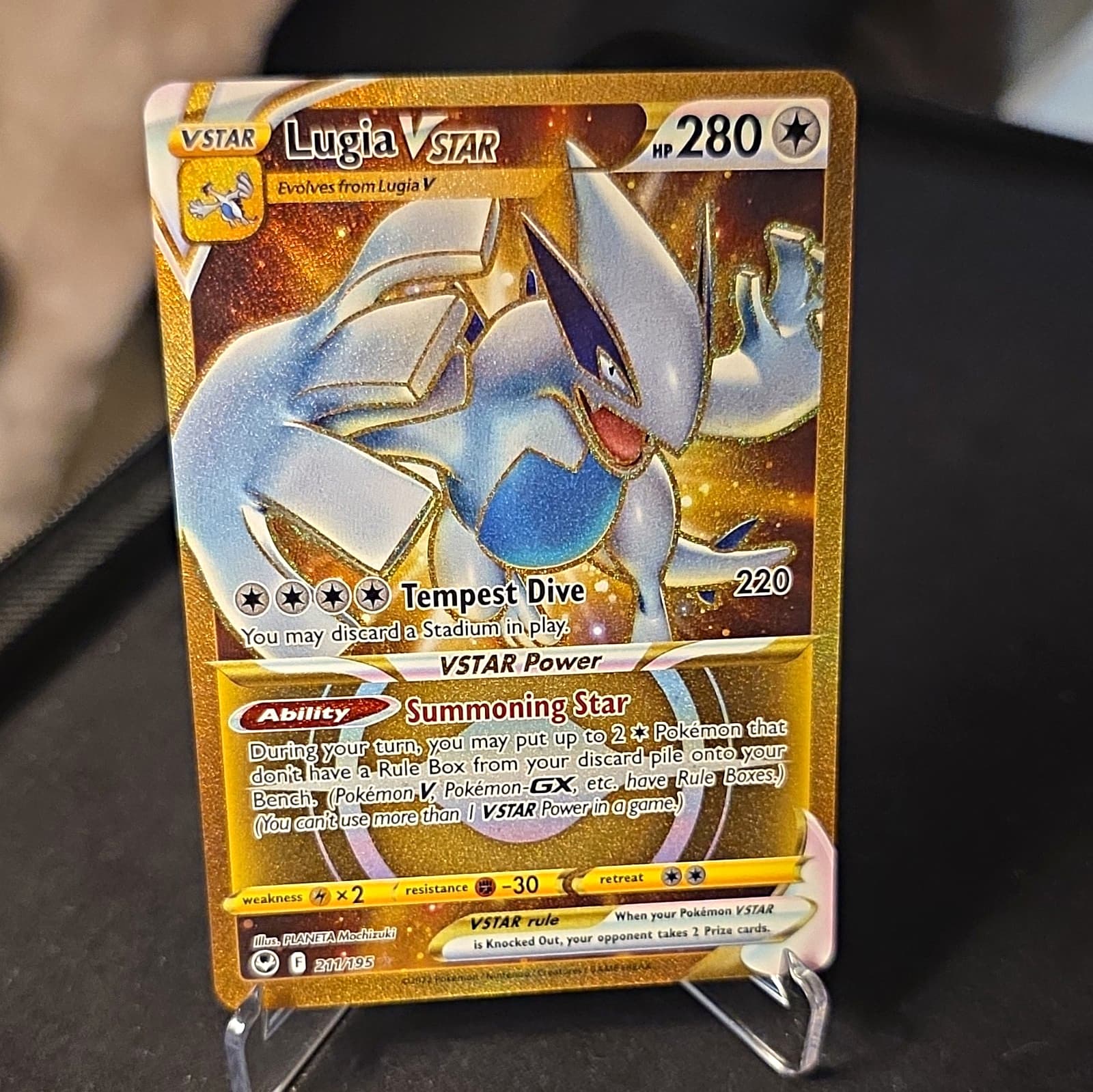 The Pokémon Company Pokémon TCG Lugia VSTAR 211/195 EN 280HP Holo Secret