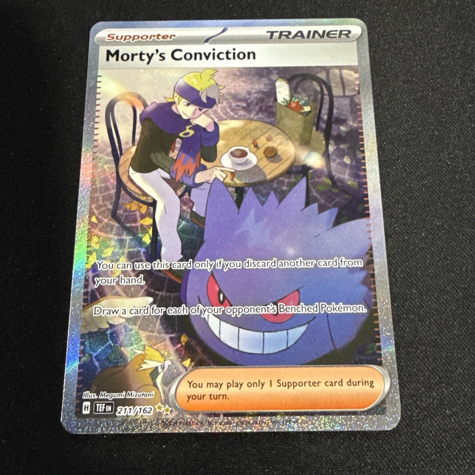 Morty's Conviction 211/162 SV05: Temporal Forces Holo