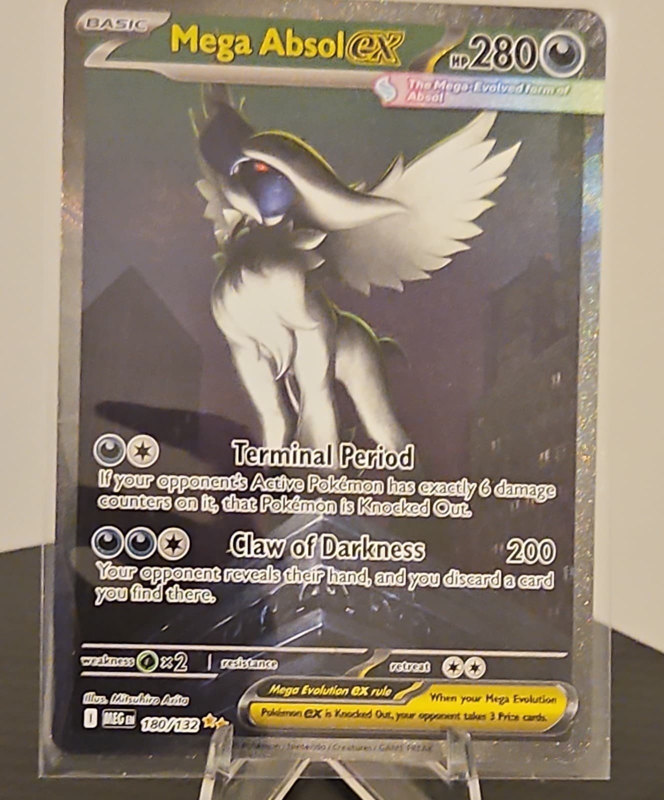 Mega Absol ex 180/132 Me01: Mega Evolution Holo