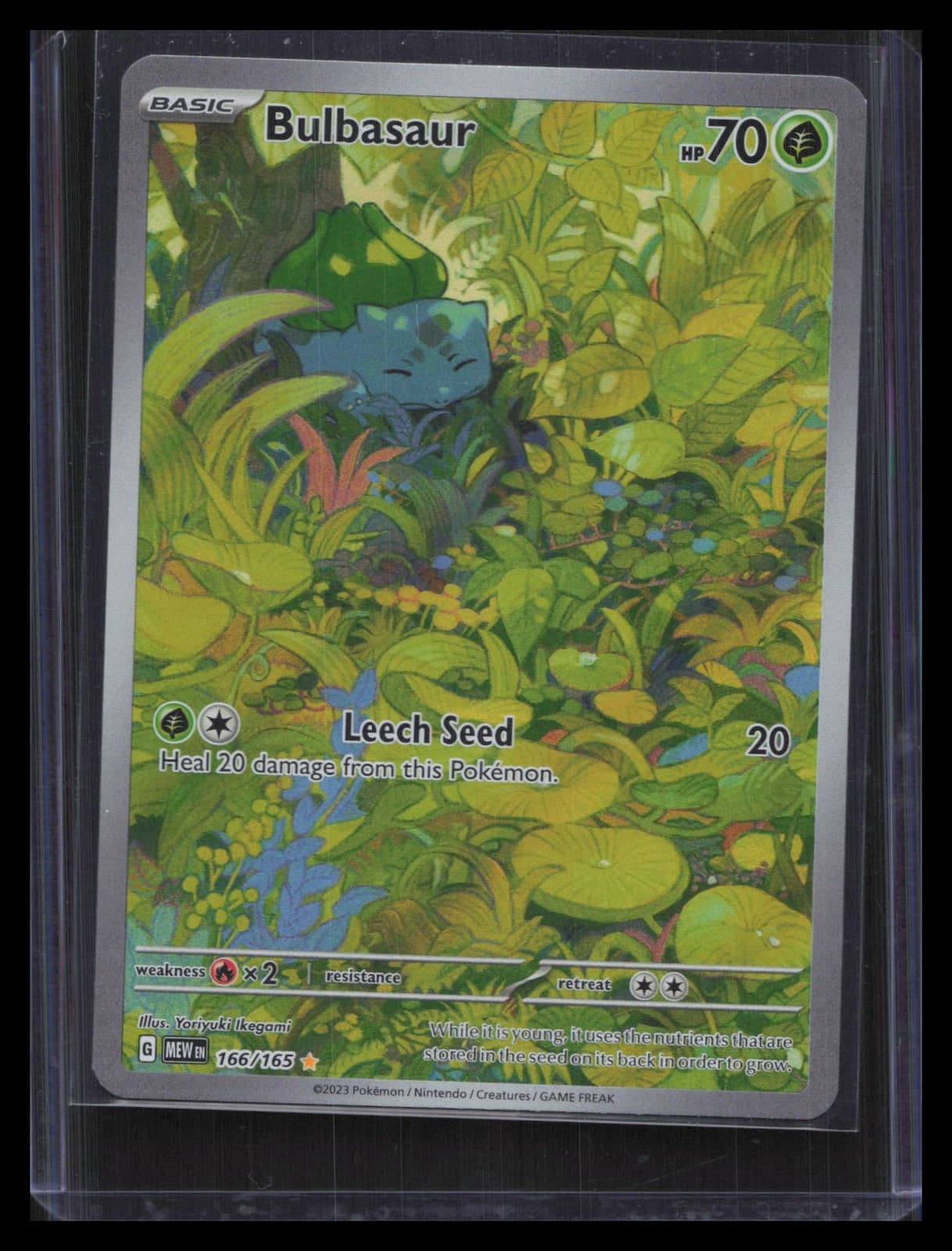Bulbasaur SV: Scarlet & Violet 151 #166/165