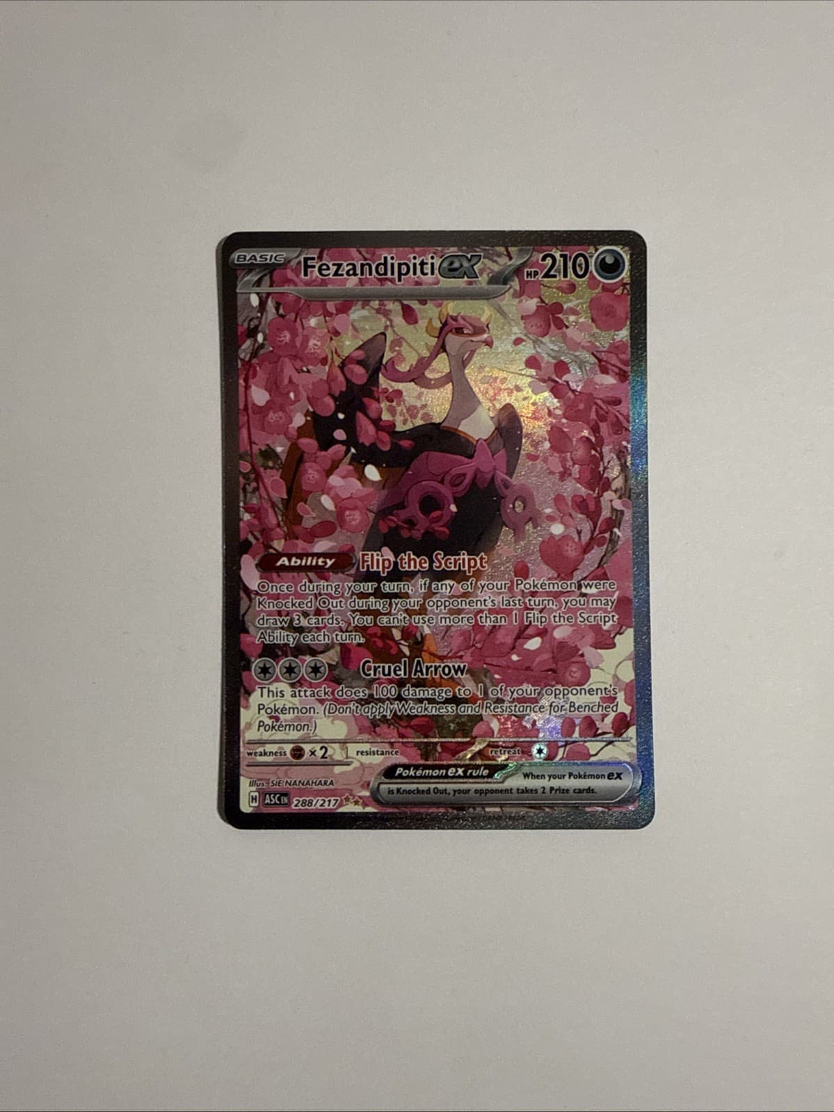 Pokémon TCG Ascended Heroes Fezandipiti 288/217