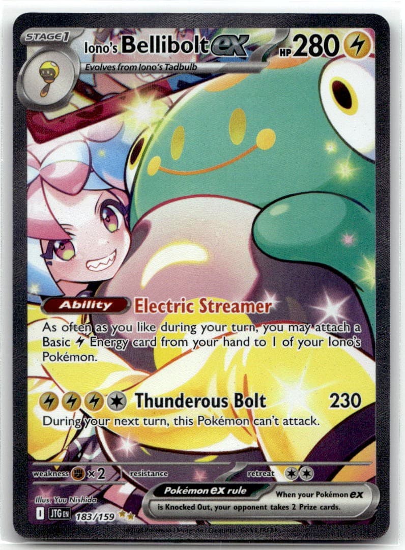 Iono's Bellibolt ex Journey Together - Holofoil [183/159] - NM