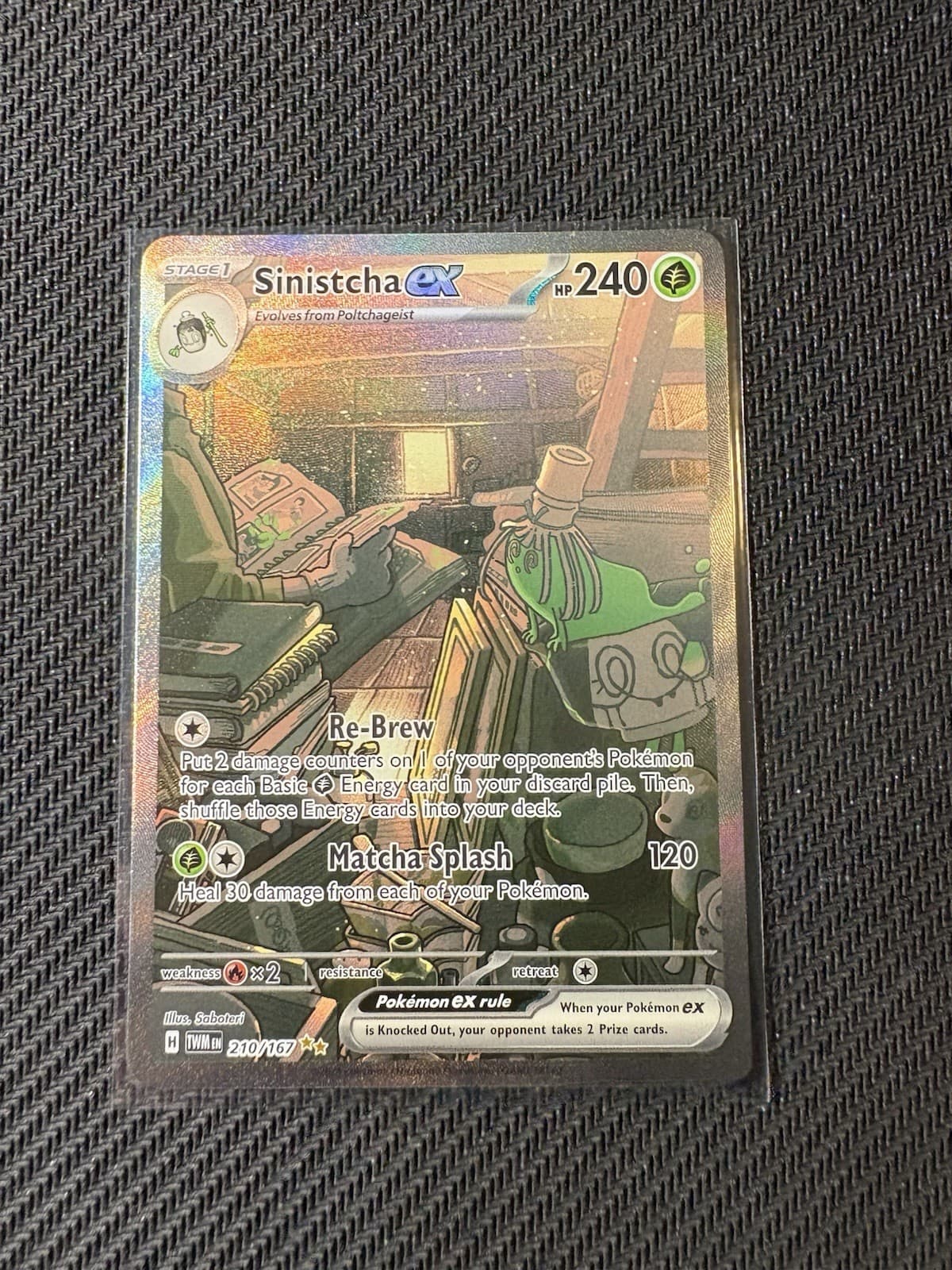 Sinistcha ex 210/167 Sv06: Twilight Masquerade SIR Nm
