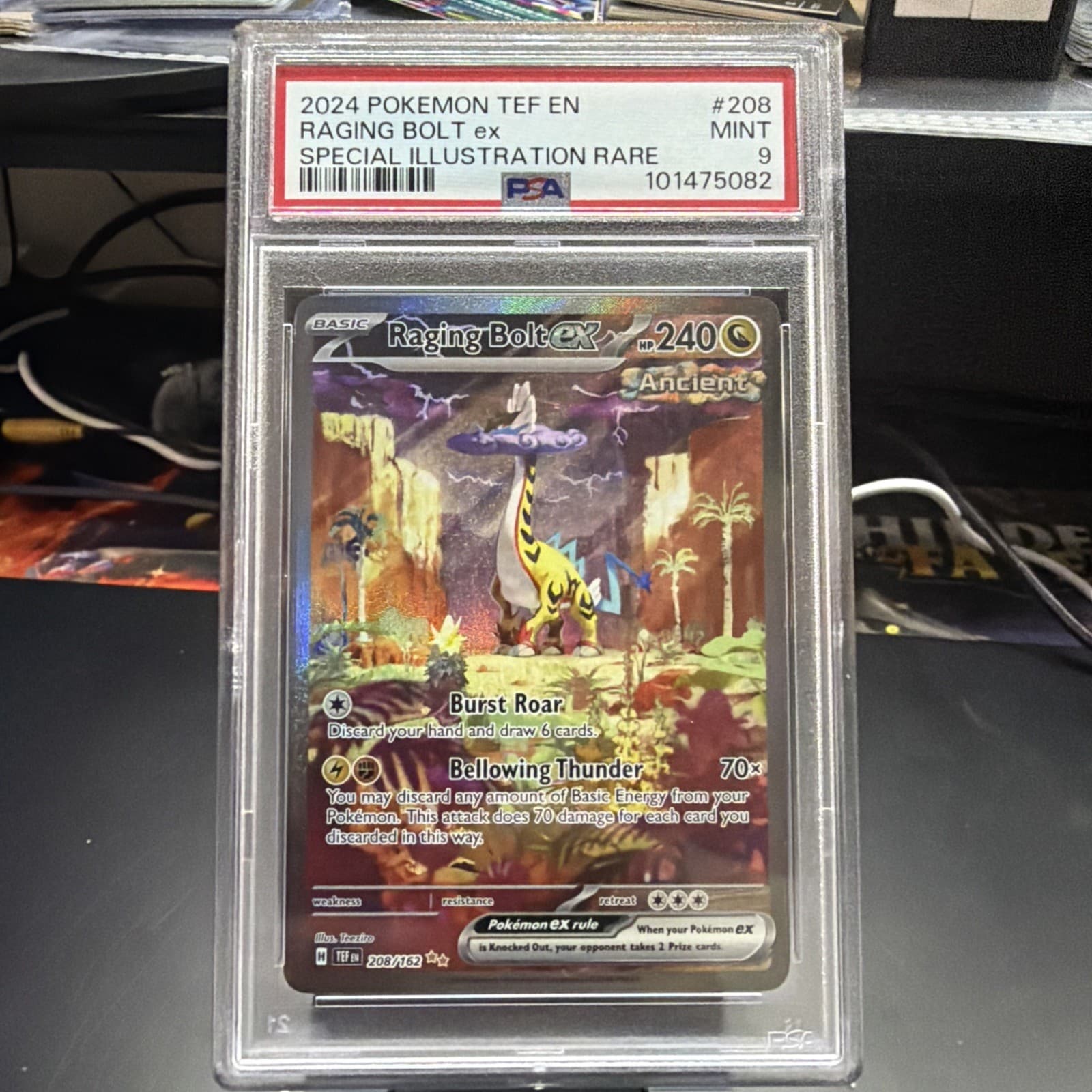 Raging Bolt ex 208/162 SV05: Temporal Forces Holo
