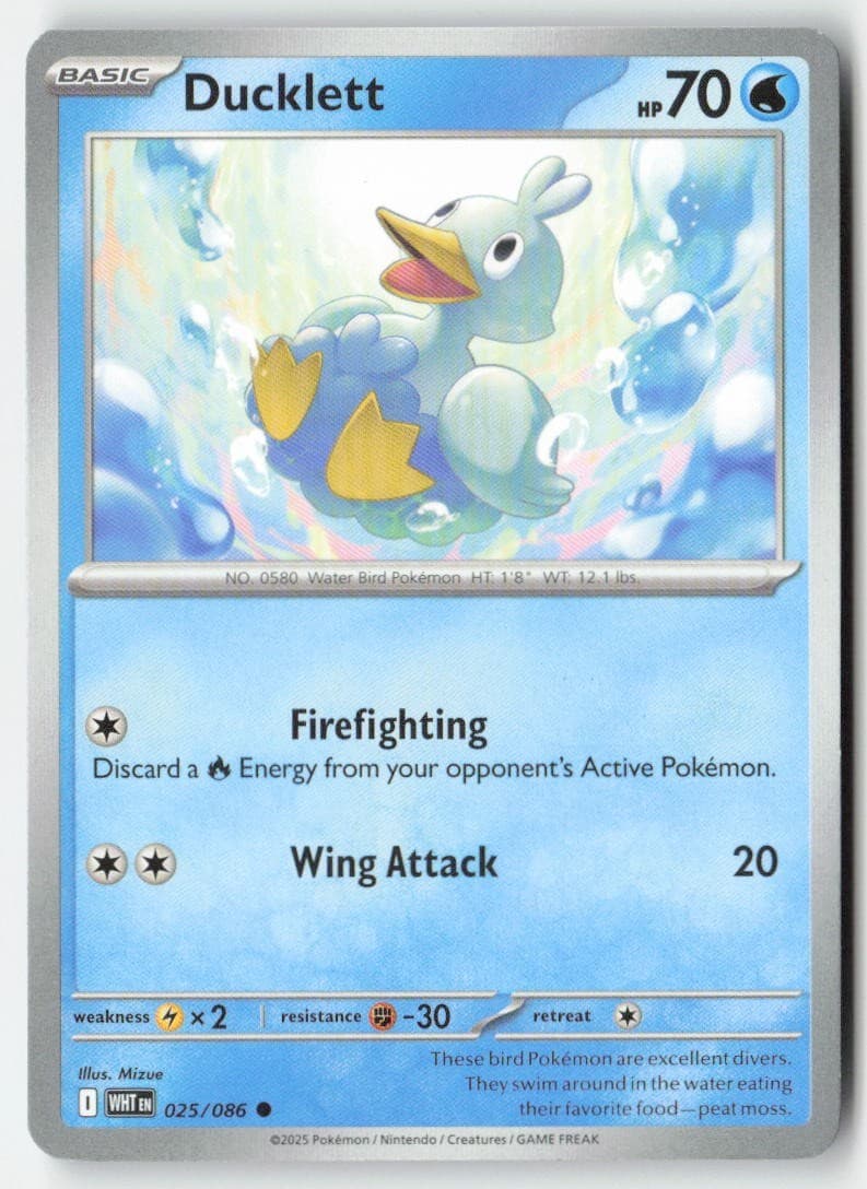 Ducklett 025/86 Common MP Regular - White Flare