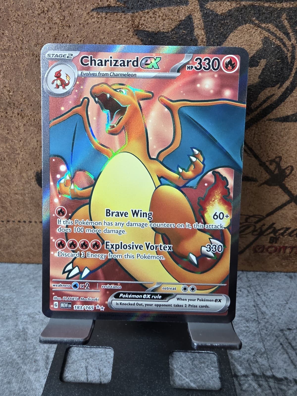 Charizard ex 183/165 Sv: Scarlet & Violet 151 Holo