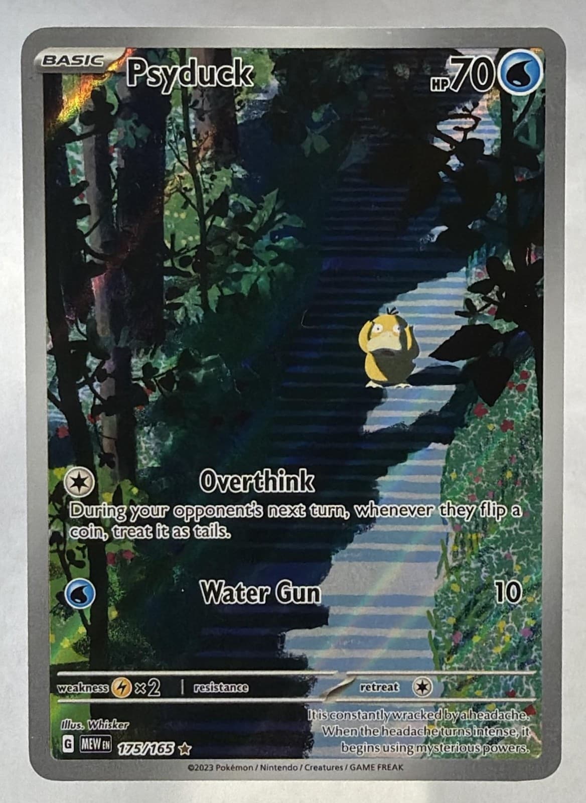2023 Pokemon SV 151 Psyduck Illustration Rare #175/165