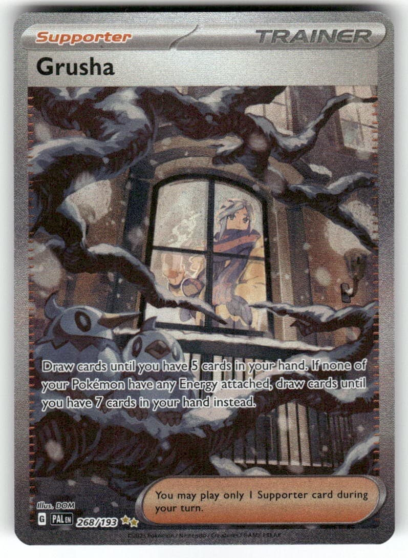 GRUSHA - 268/193 - NM - Paldea Evolved - HOLO - Pokemon