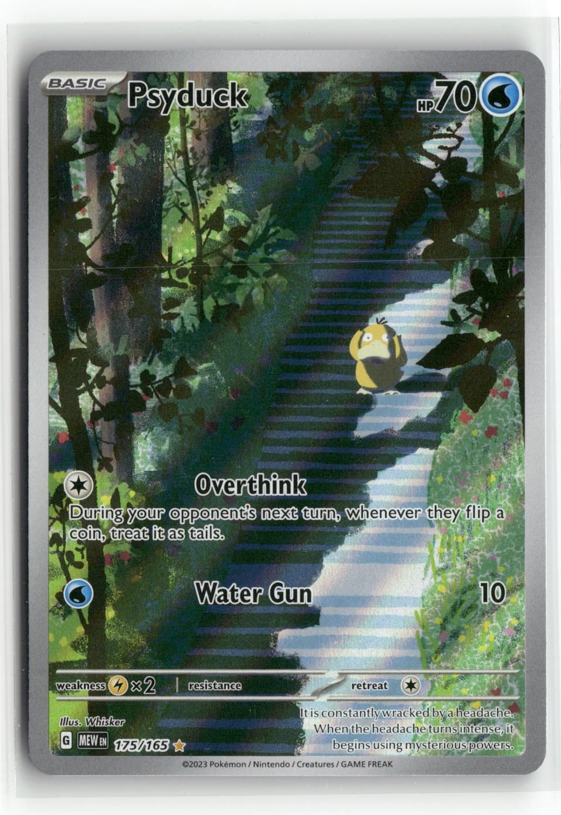 Pokemon Psyduck Illustration Rare MEW 175/165