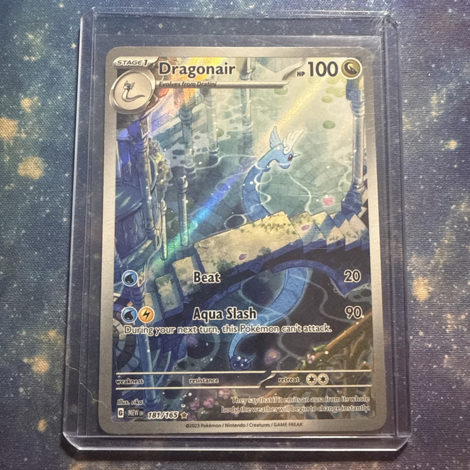 Dragonair 181/165 Sv: Scarlet & Violet 151 Holo