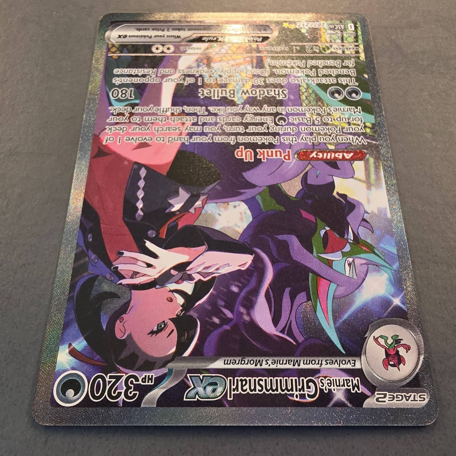 Marnie's Grimmsnarl ex 287/217 - Pokemon Ascended Heroes - NM