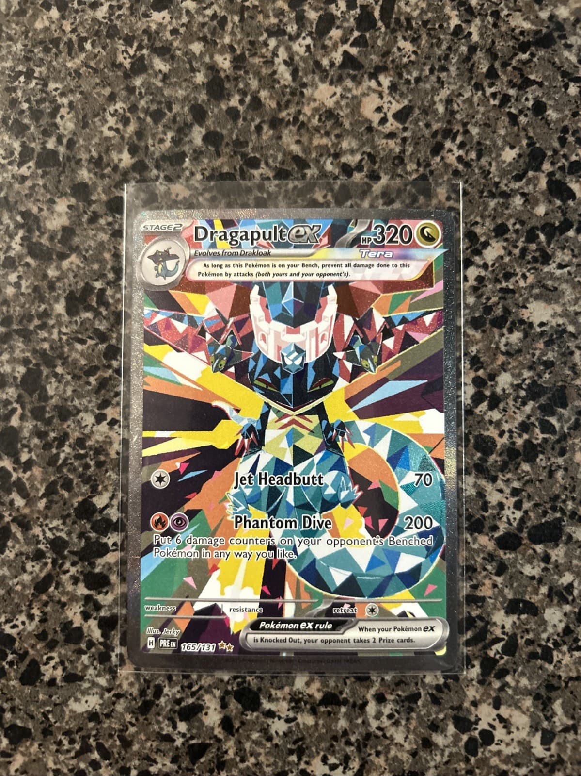 Dragapult ex 165/131 Sv: Prismatic Evolutions SIR NM