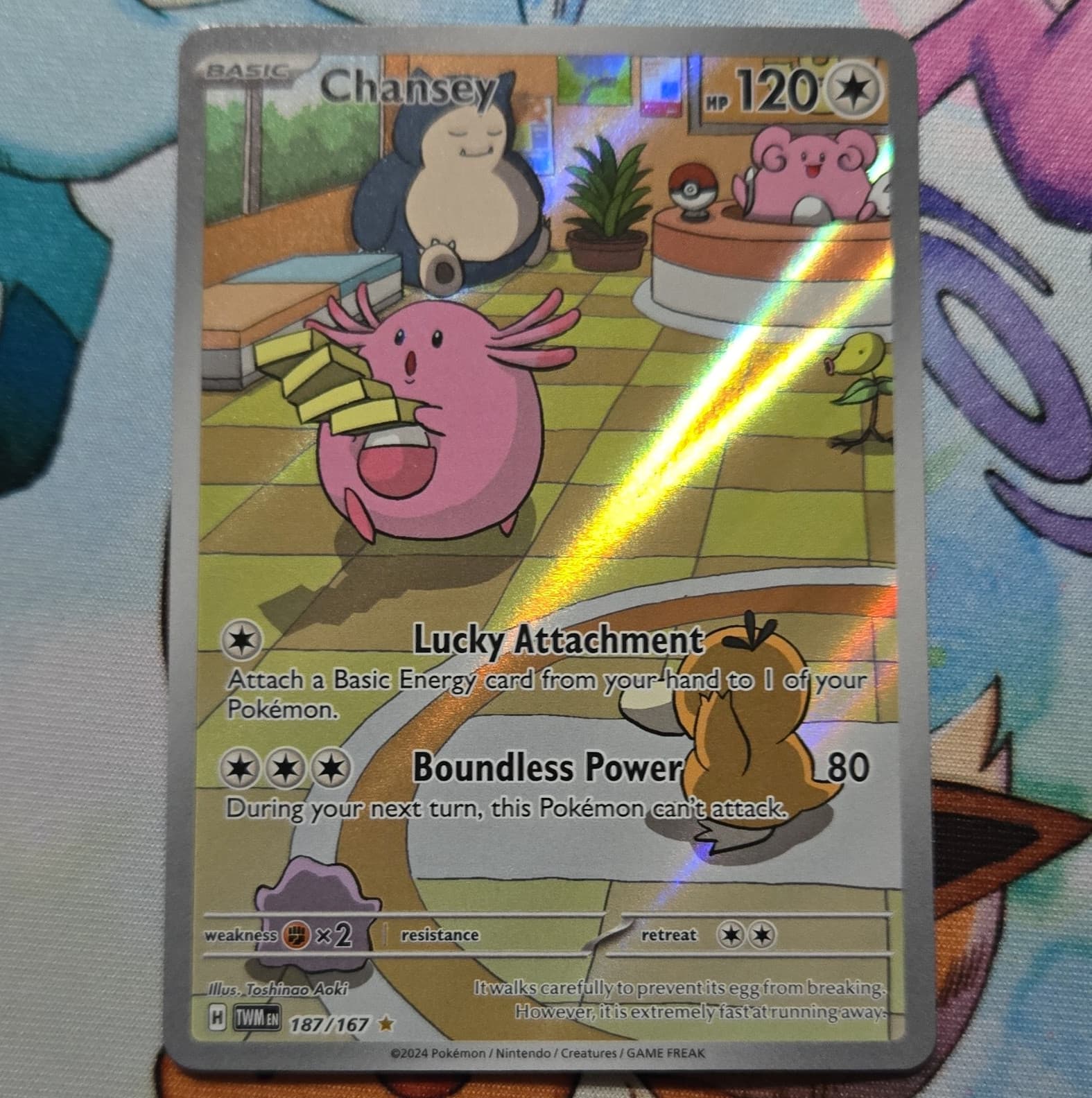 Chansey 187/167  Twilight Masquerade 