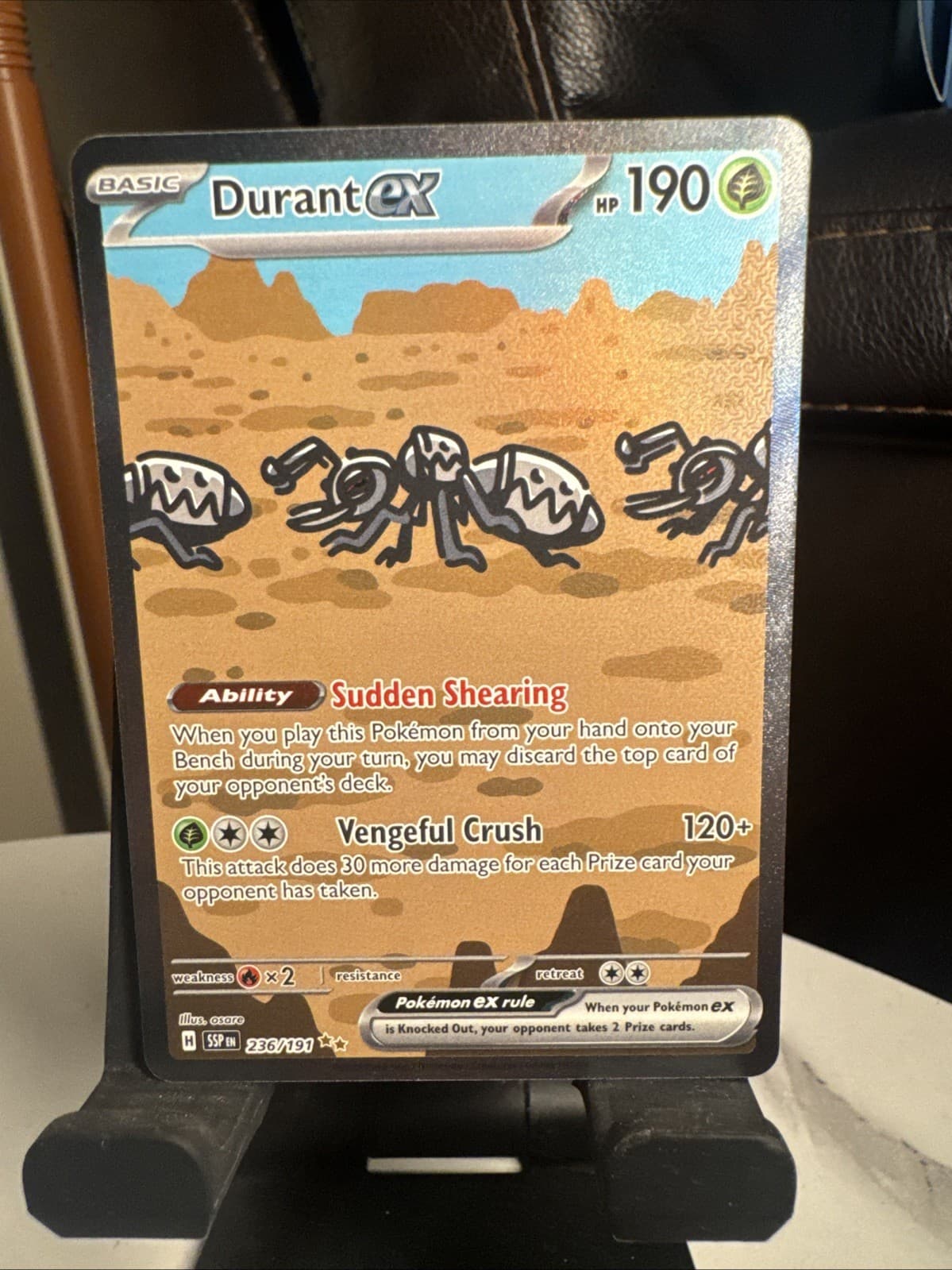 Durant ex 236/191 Sv08: Surging Sparks Holo