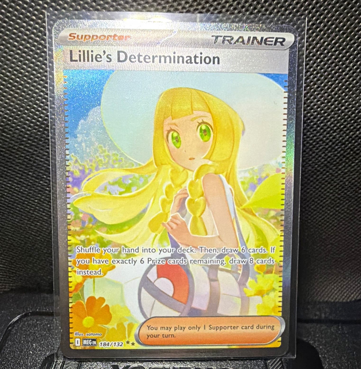 Pokemon TCG Lillie's Determination 184/132 Evolutions Ultra Rare Full Art Holo