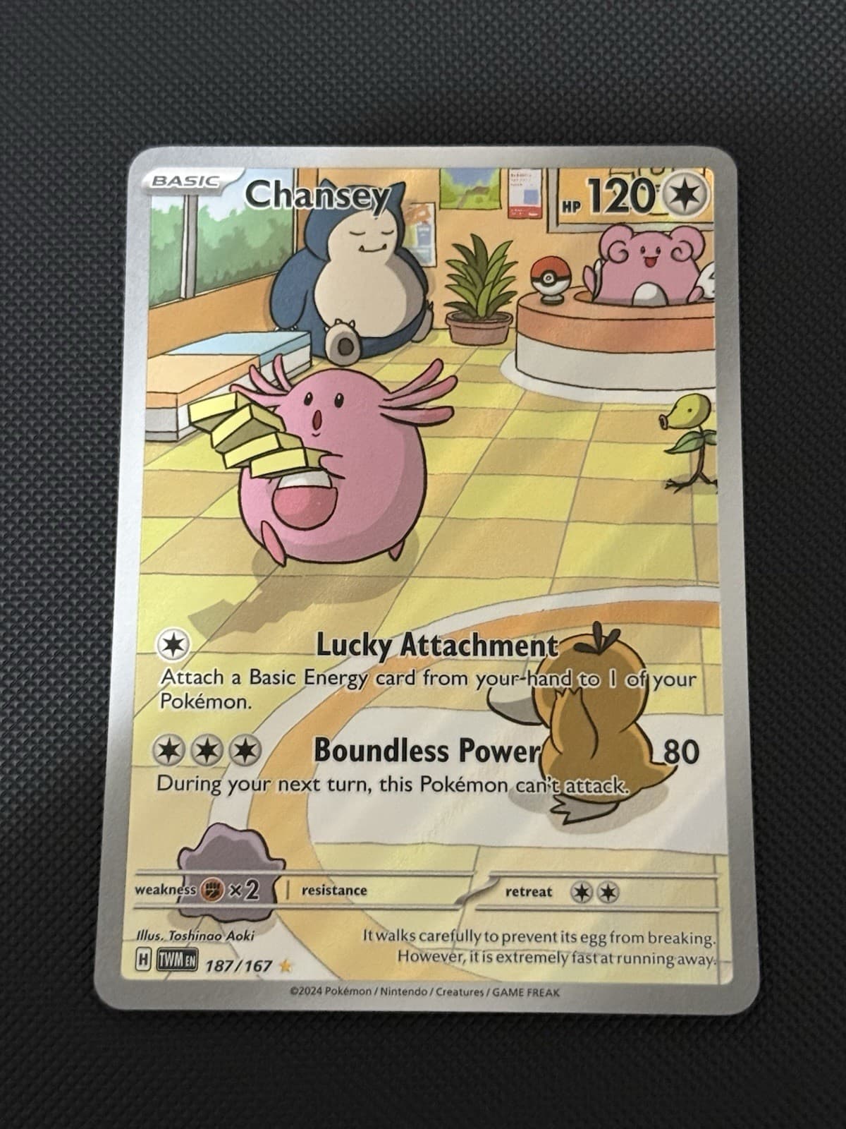 Chansey 187/167 Sv06: Twilight Masquerade Holo