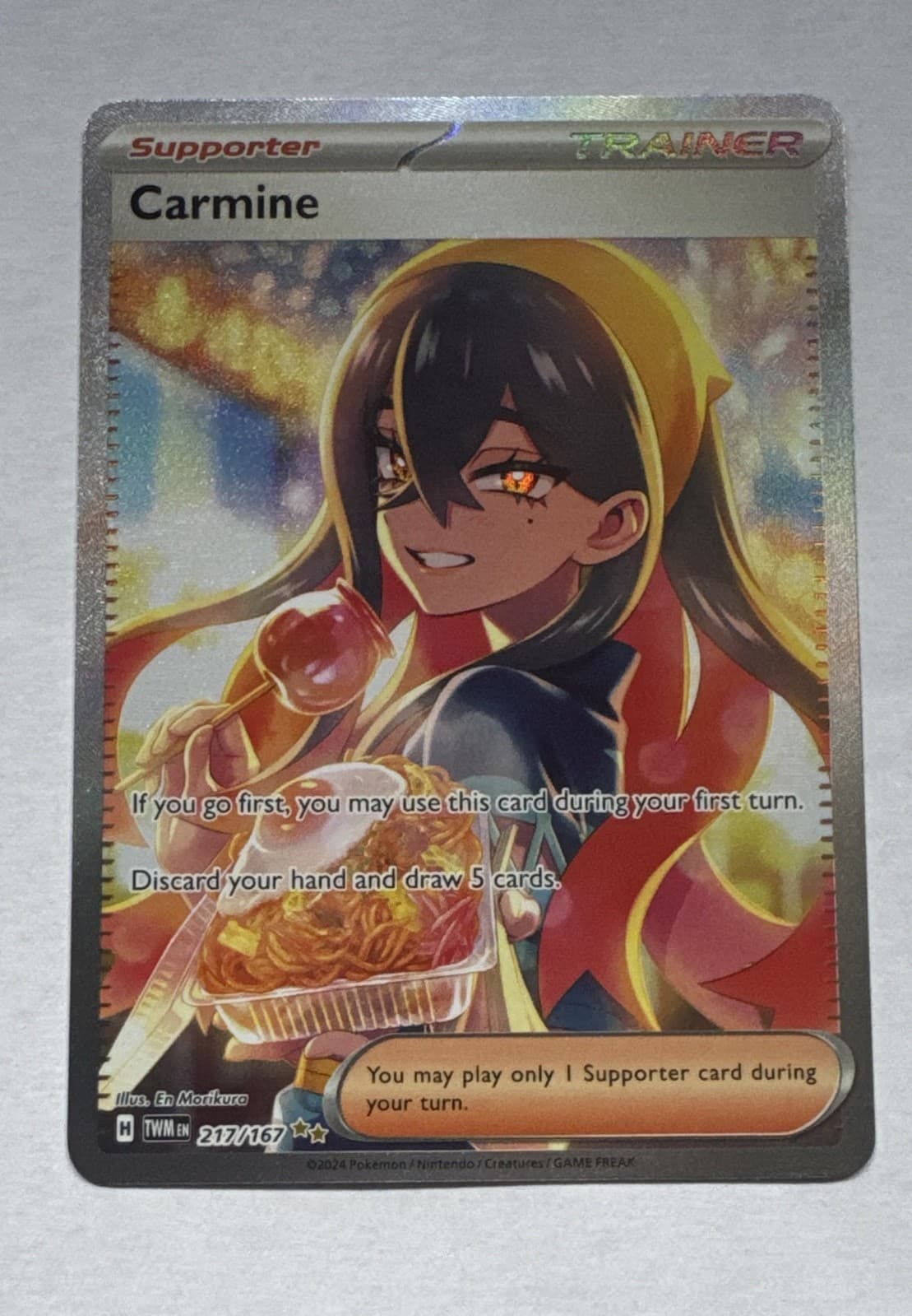 Carmine 217/167 Sv06: Twilight Masquerade Holo Special Illustration Rare NM