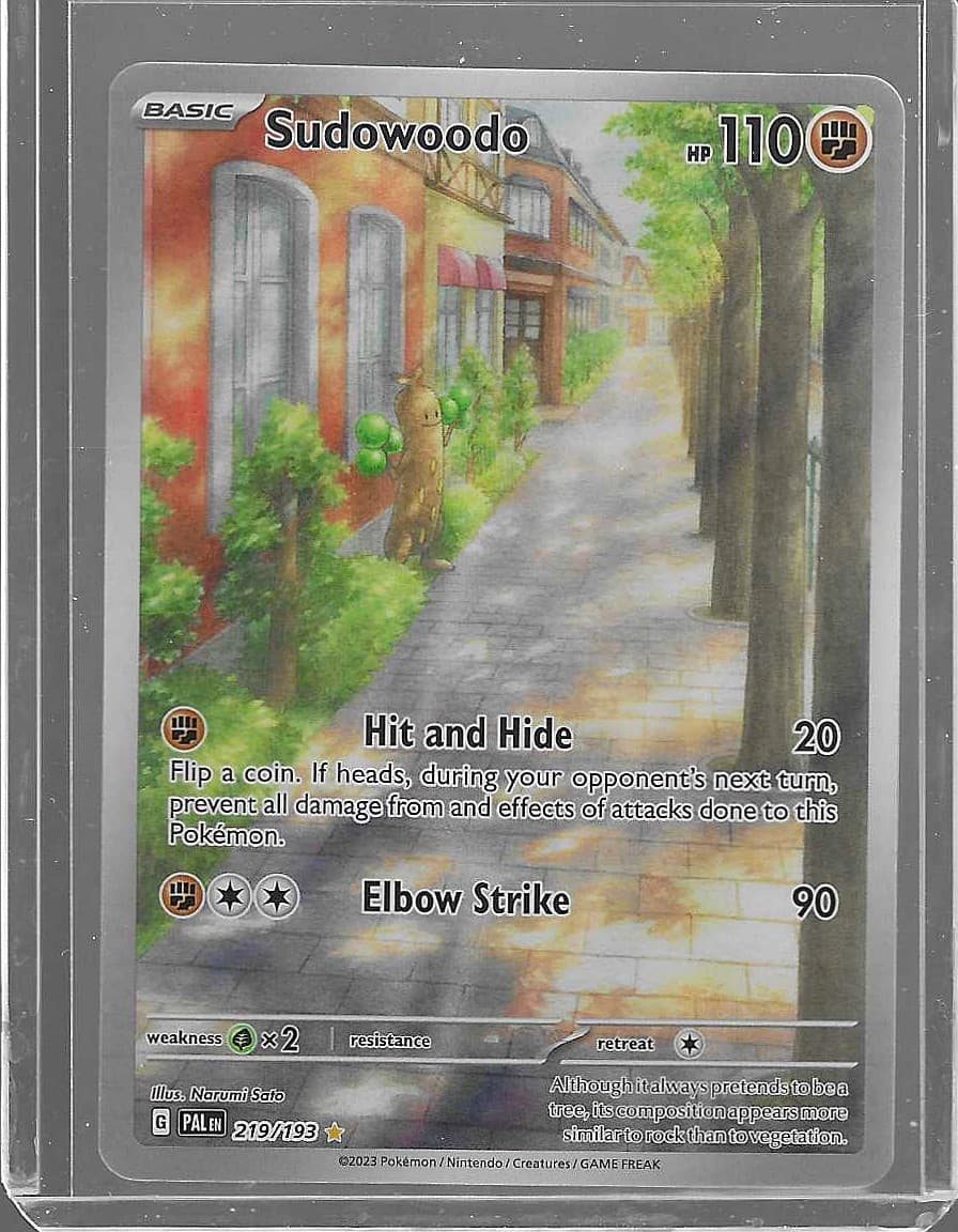 SV02: Paldea Evolved #219/193 Sudowoodo
