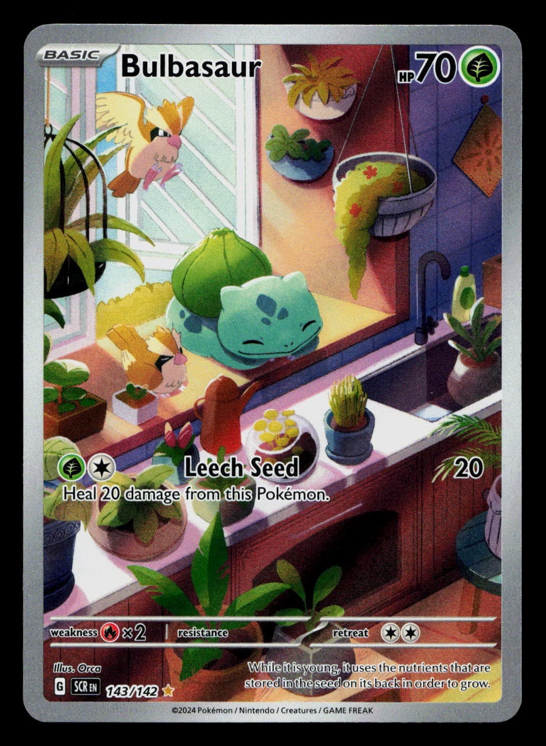 SV07: Stellar Crown #143/142 Bulbasaur