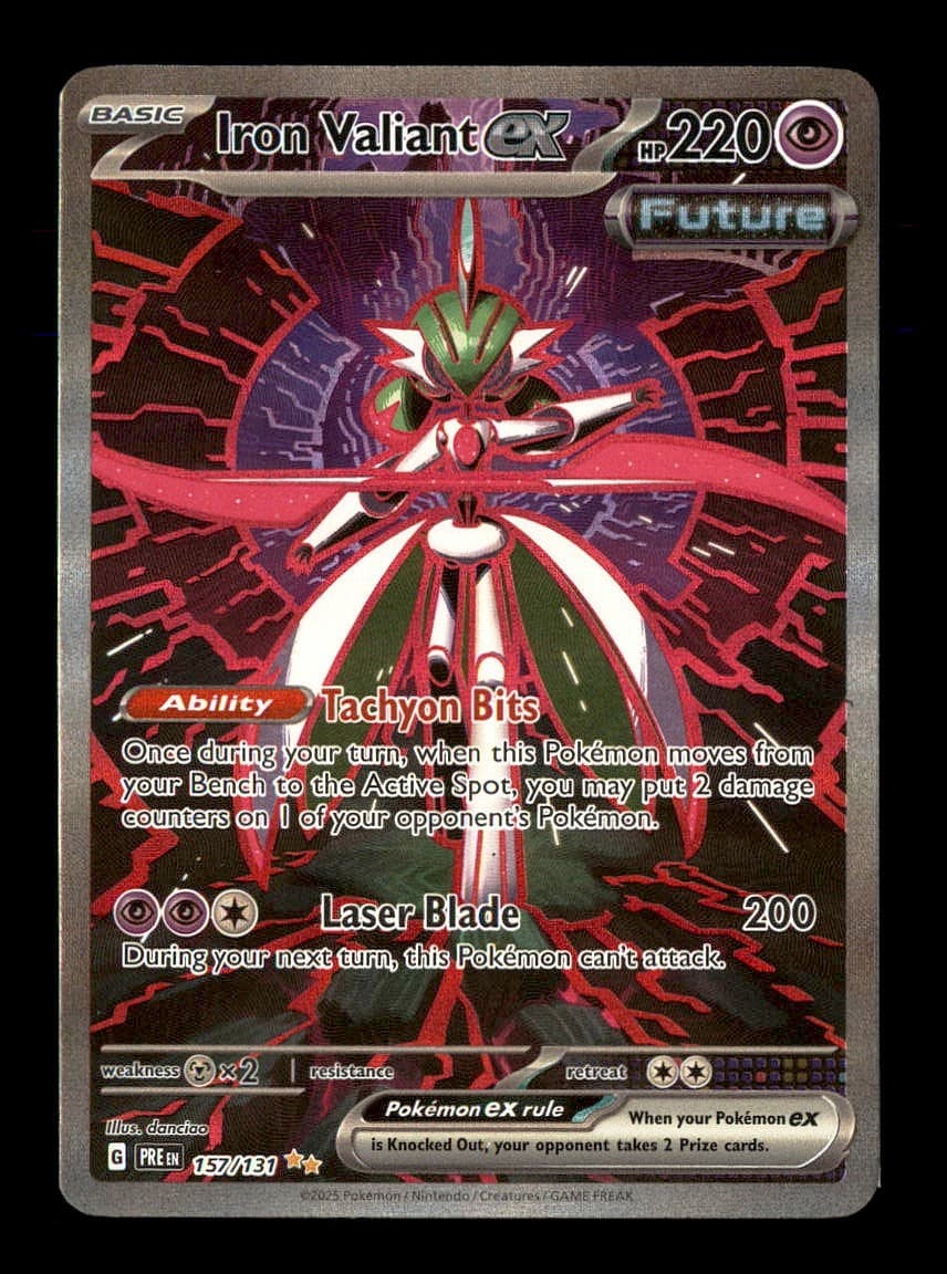 SV: Prismatic Evolutions #157/131 Iron Valiant ex