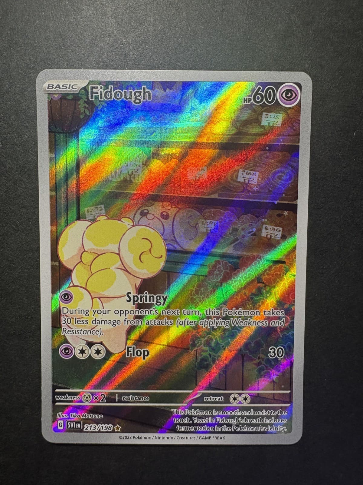 Fidough Holo Illustration Rare SV01: Scarlet & Violet Base Set 213/198 NM
