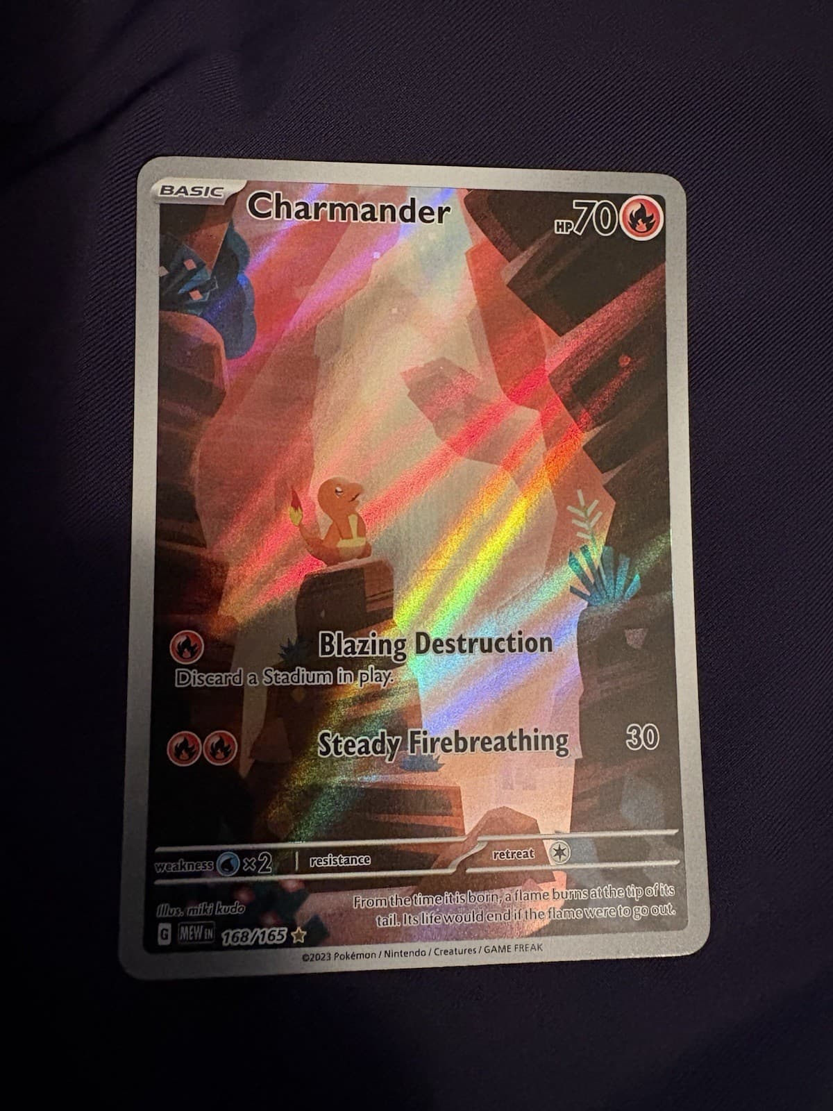 Pokémon 151 Charmander 168/165 & Charmeleon 169/165 Illustration Rare