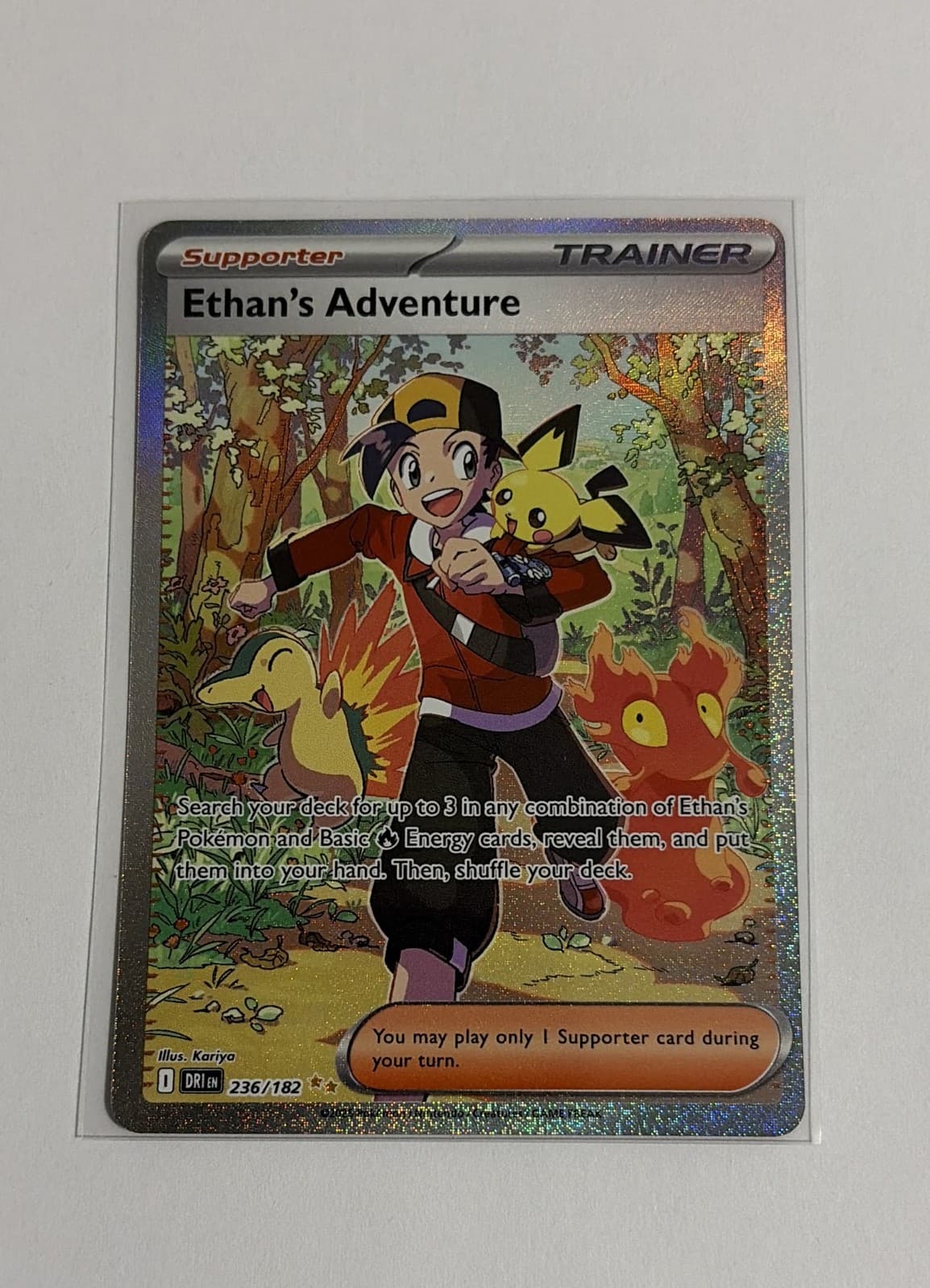 Ethan's Adventure 236/182 Sv10: Destined Rivals Holo