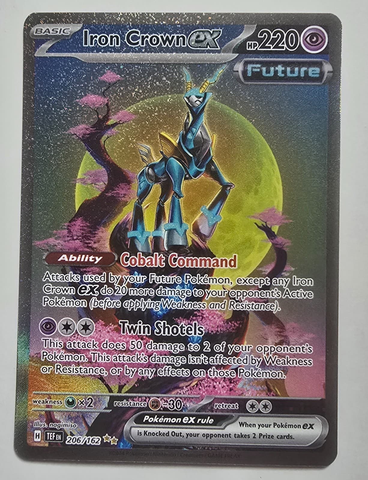 Iron Crown ex 206/162 SV05: Temporal Forces Holo
